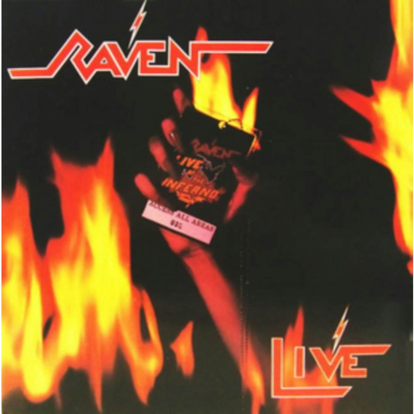 Raven CD - Live At The Inferno