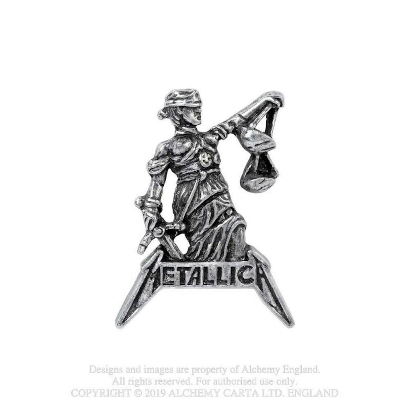  Metallica Pin Badge - Justice For All