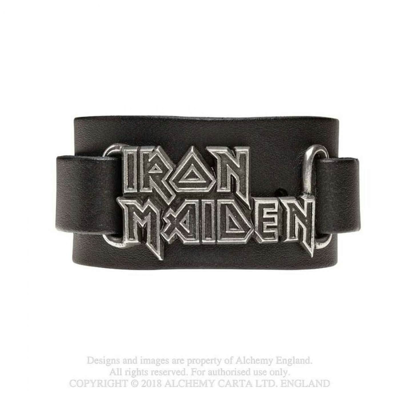  Iron Maiden Wrist Strap - Logo