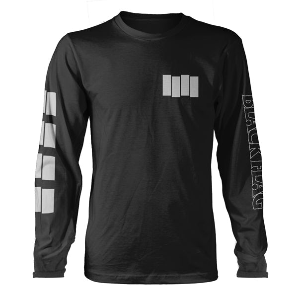 Black Flag Long Sleeve T Shirt - Logo $50.98