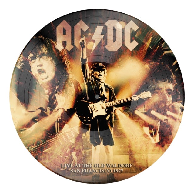 AC/DC LP - The Old Waldorf. San Francisco. 1977 (Picture Disc) (Vinyl)