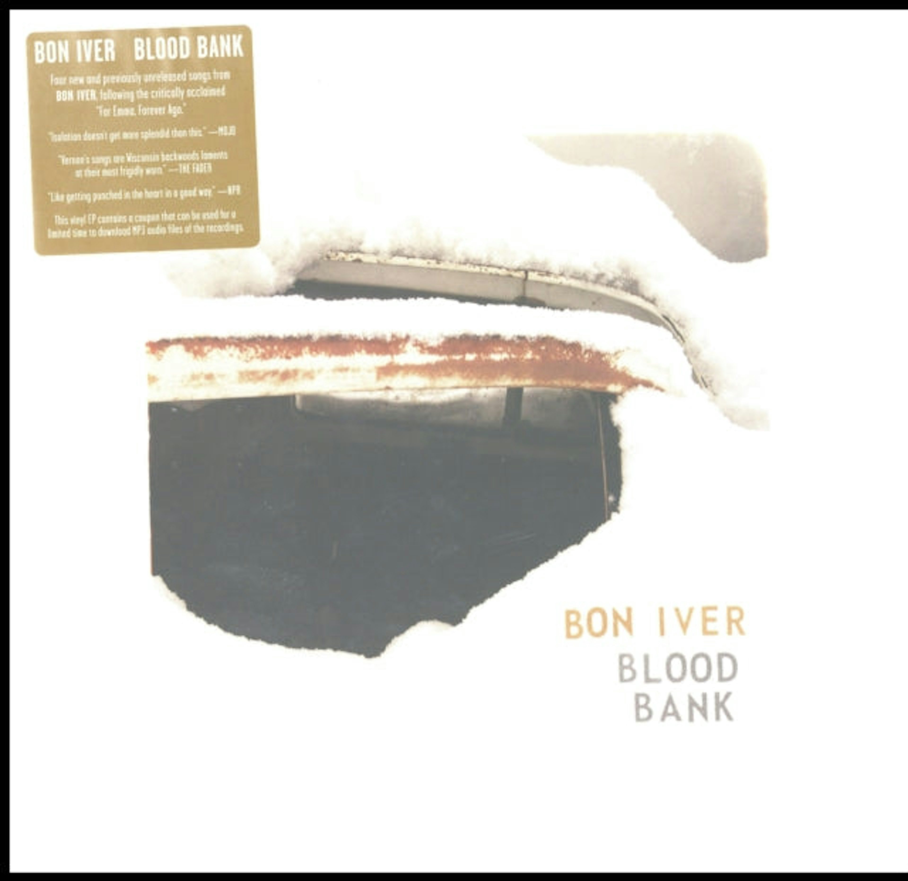 Bon Iver LP Blood Bank (Vinyl)