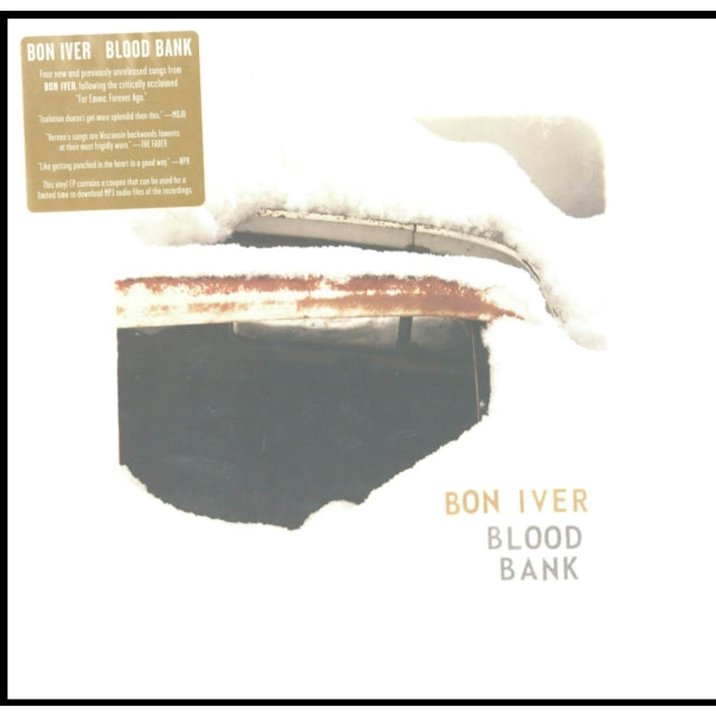 Bon Iver LP Vinyl Record - Blood Bank