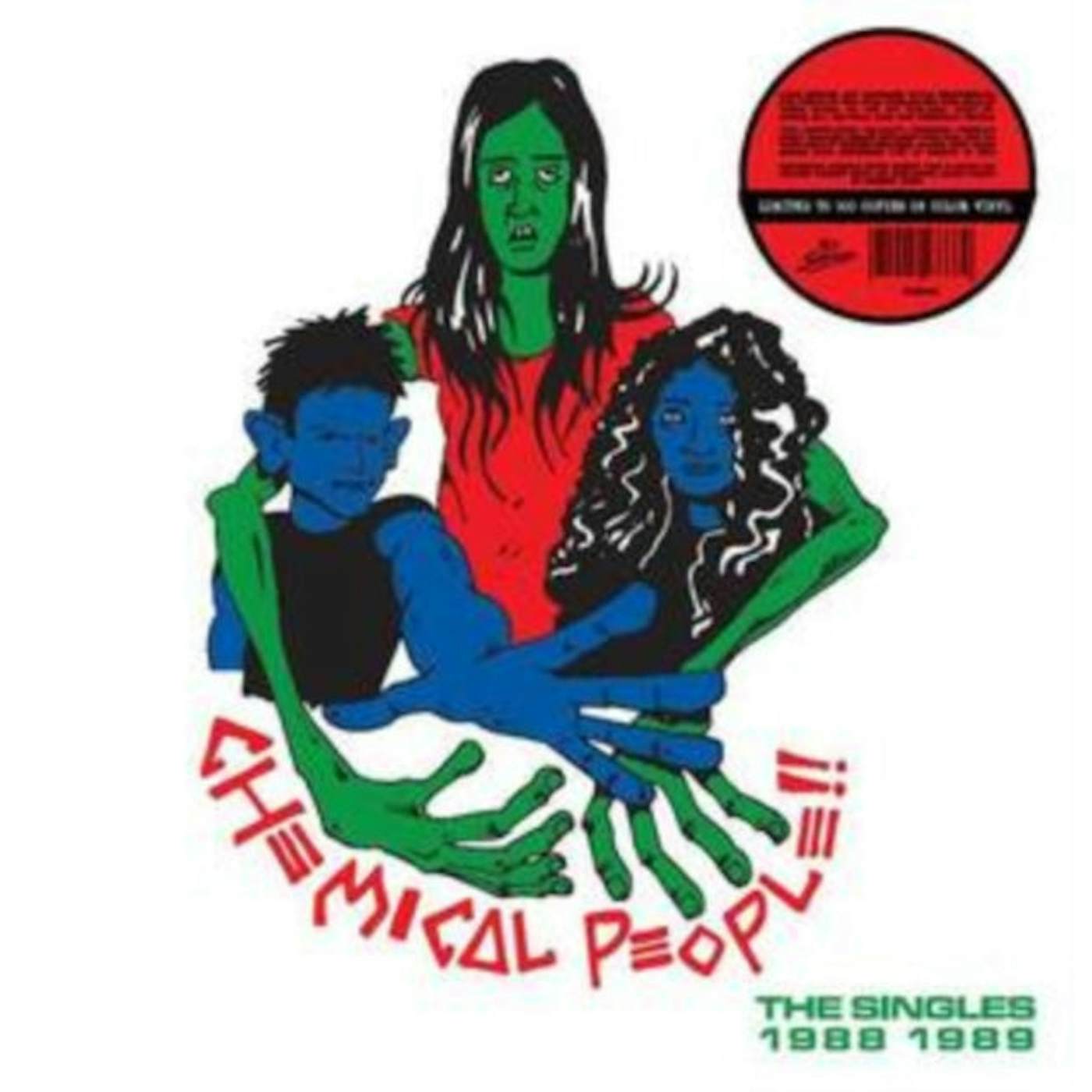 Chemical People LP Vinyl Record - The Singles 19 88-19 89 (Green Vinyl)