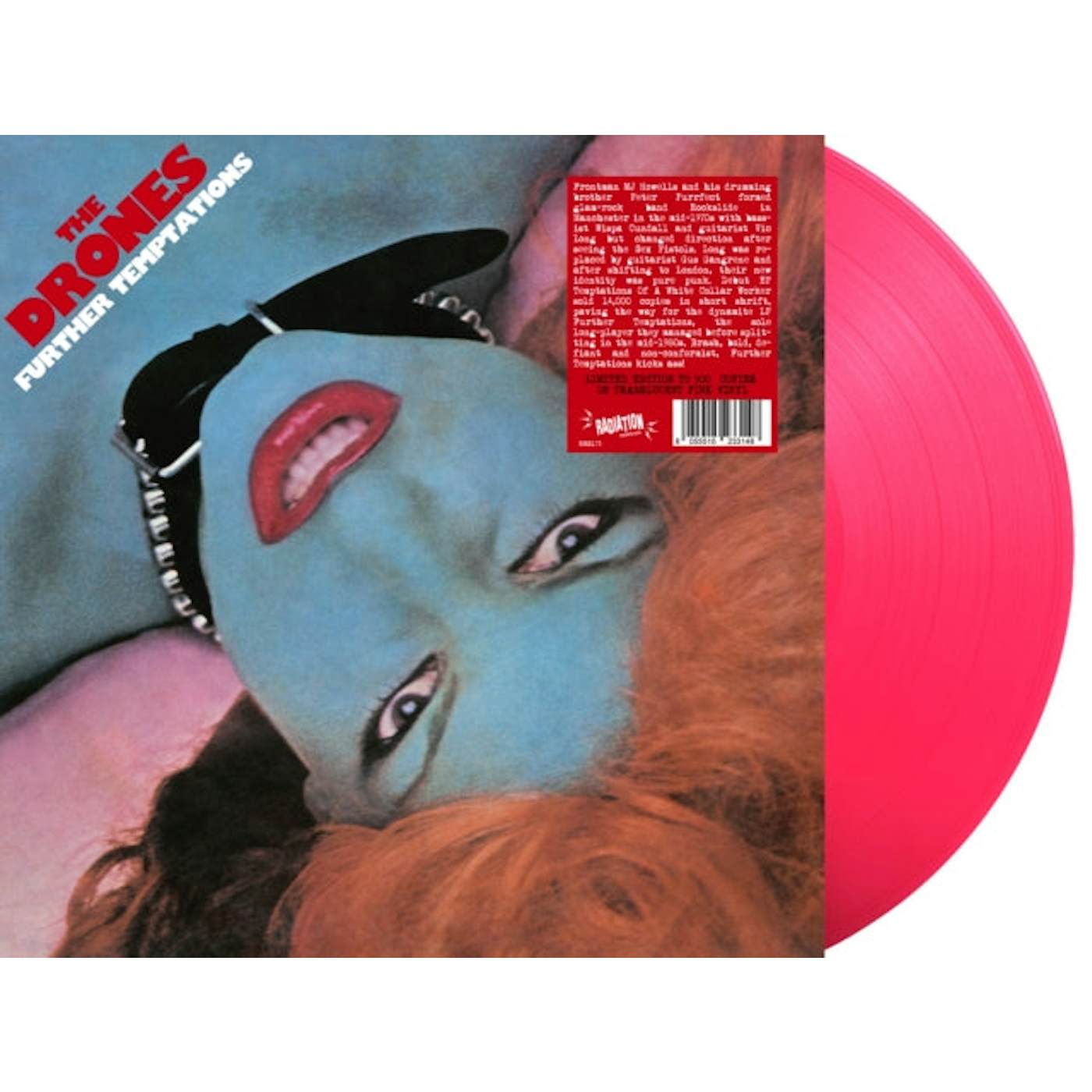 Drones LP Vinyl Record - Further Temptations (Pink Vinyl)