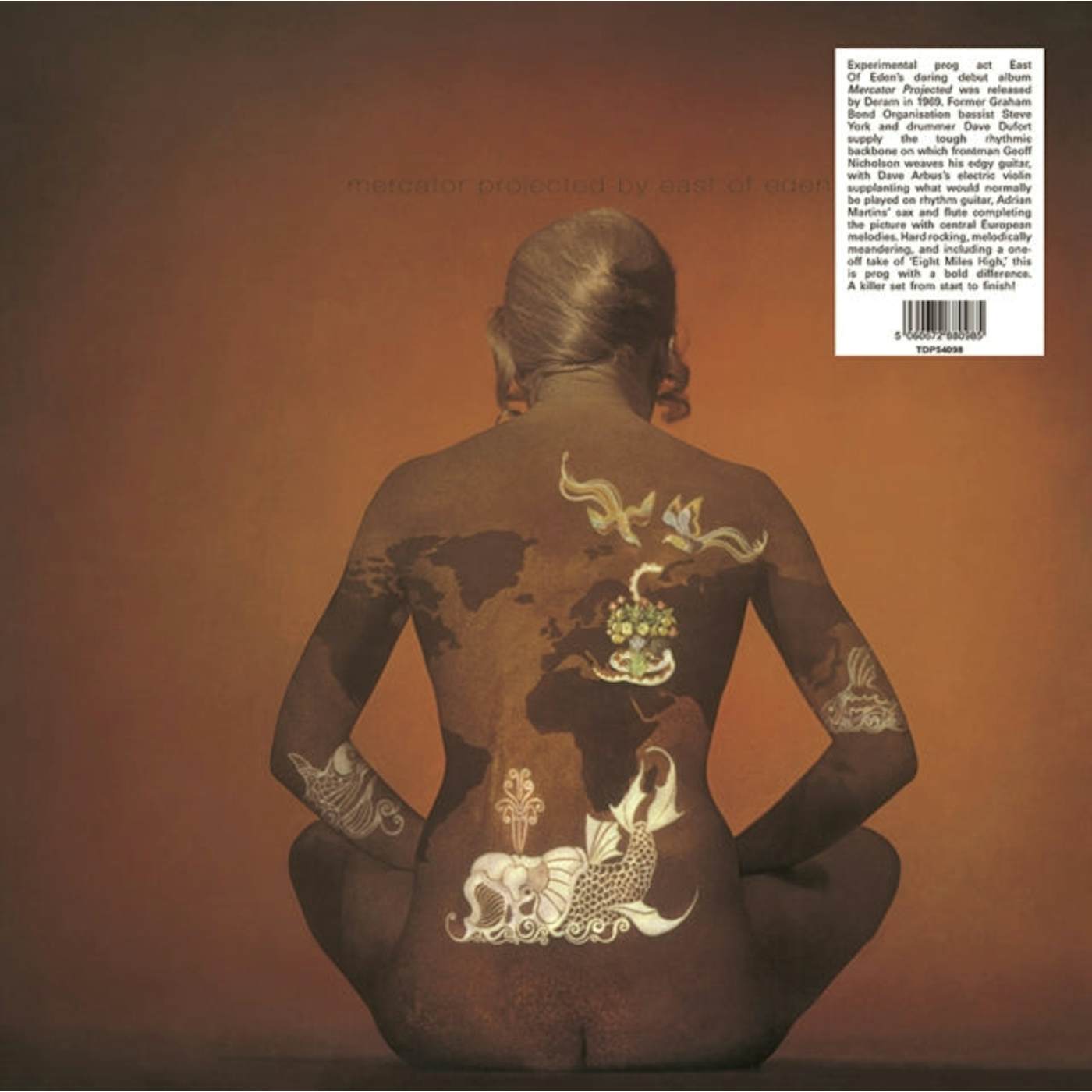 East Of Eden LP Vinyl Record - Mercator Projected