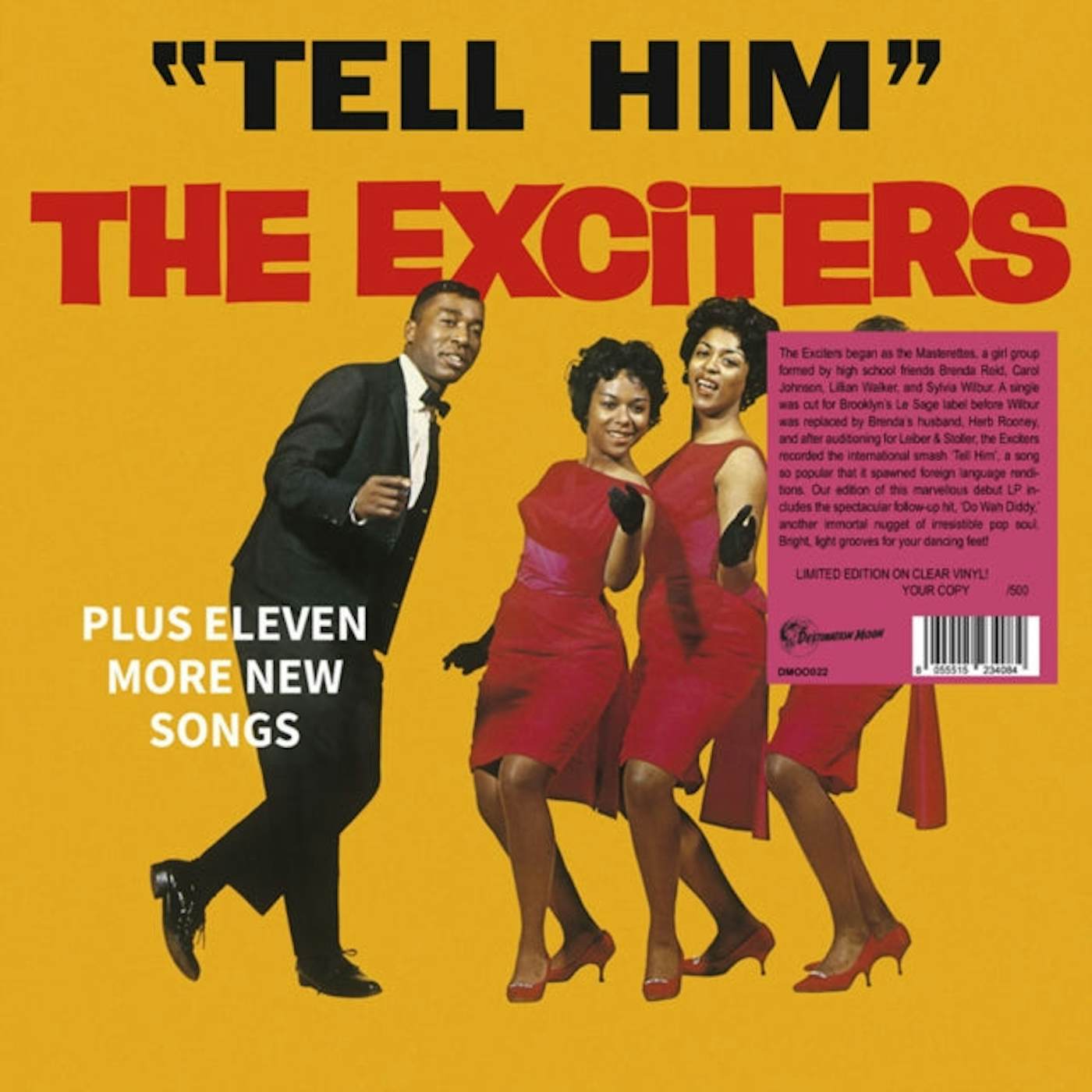 The Exciters LP Vinyl Record - Tell Him (Clear Vinyl)