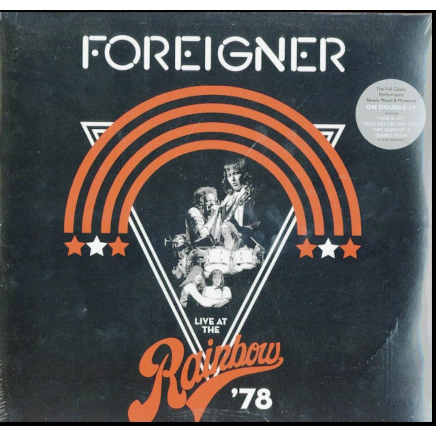 Foreigner LP Vinyl Record - Live At The Rainbow '78