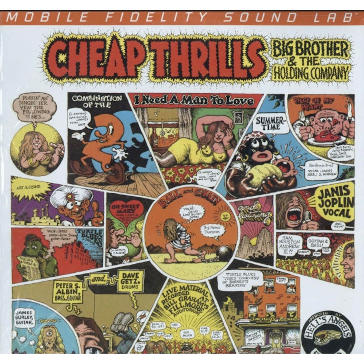 Janis Joplin & Big Brother & The Holding Company LP Vinyl Record - Cheap Thrills