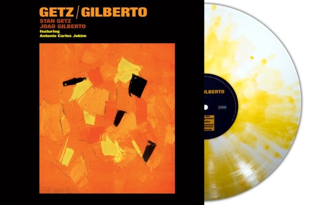 Joao Gilberto LP - Getz / Gilberto (Clear/Orange Splatter Vinyl)