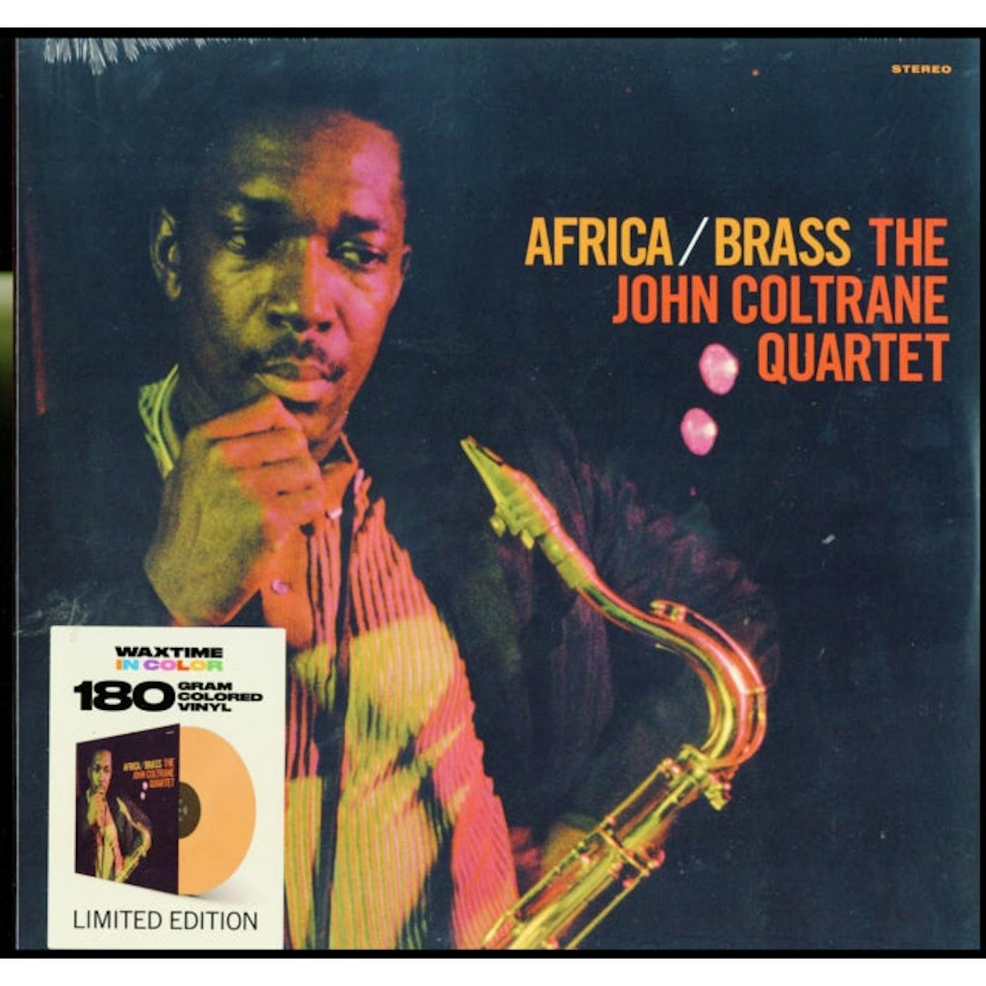 John Coltrane Quartet LP Vinyl Record - Africa / Brass (Solid Orange Vinyl)