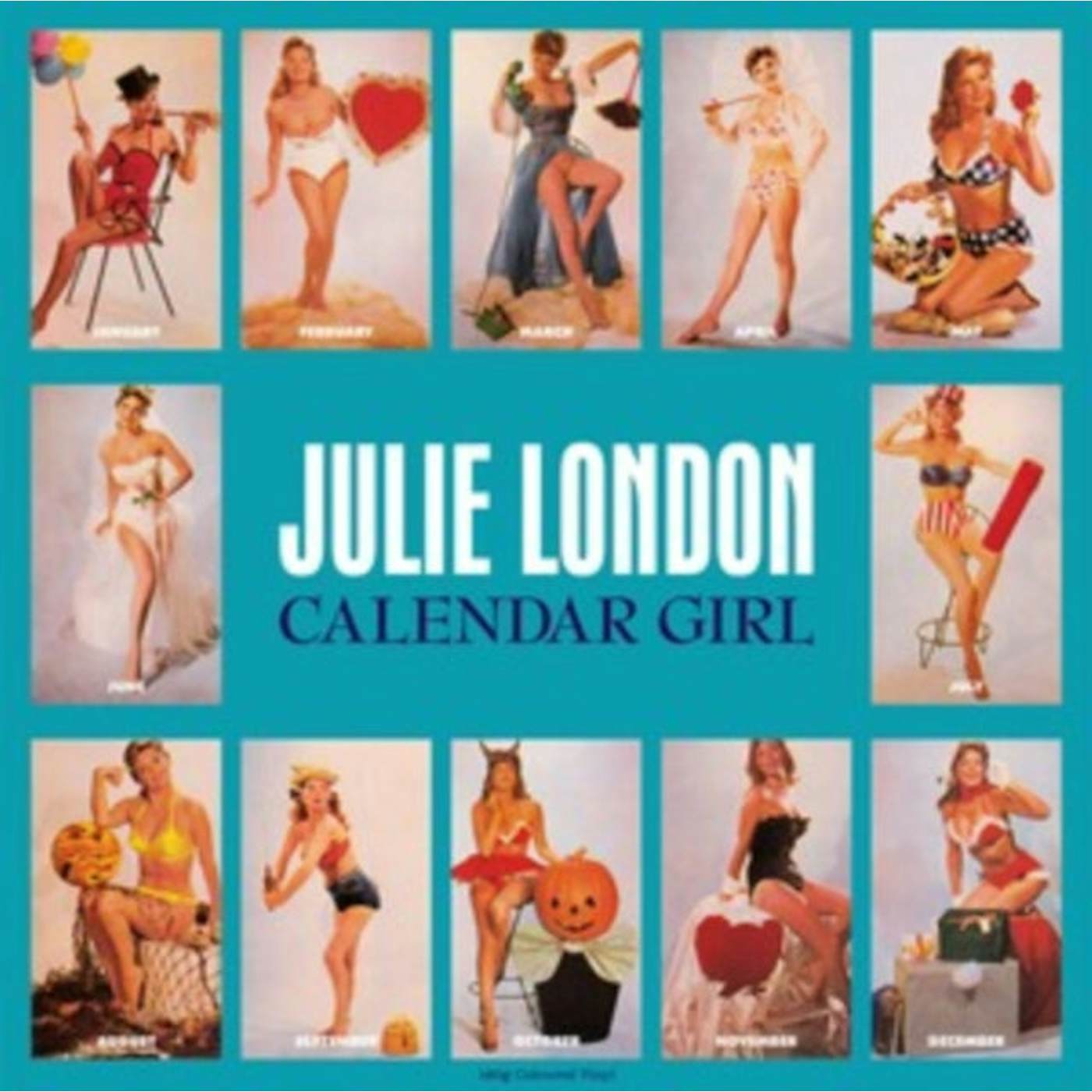 Julie London LP Vinyl Record - Calendar Girl (Pink Vinyl)