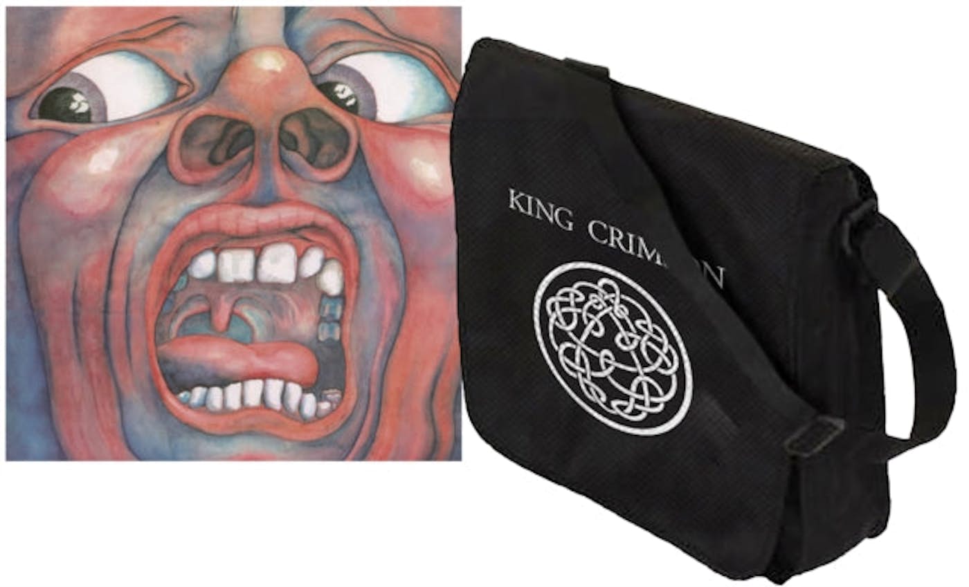 King Crimson LP Vinyl Record - In The Court Of The Crimson King (Bag Bundle)