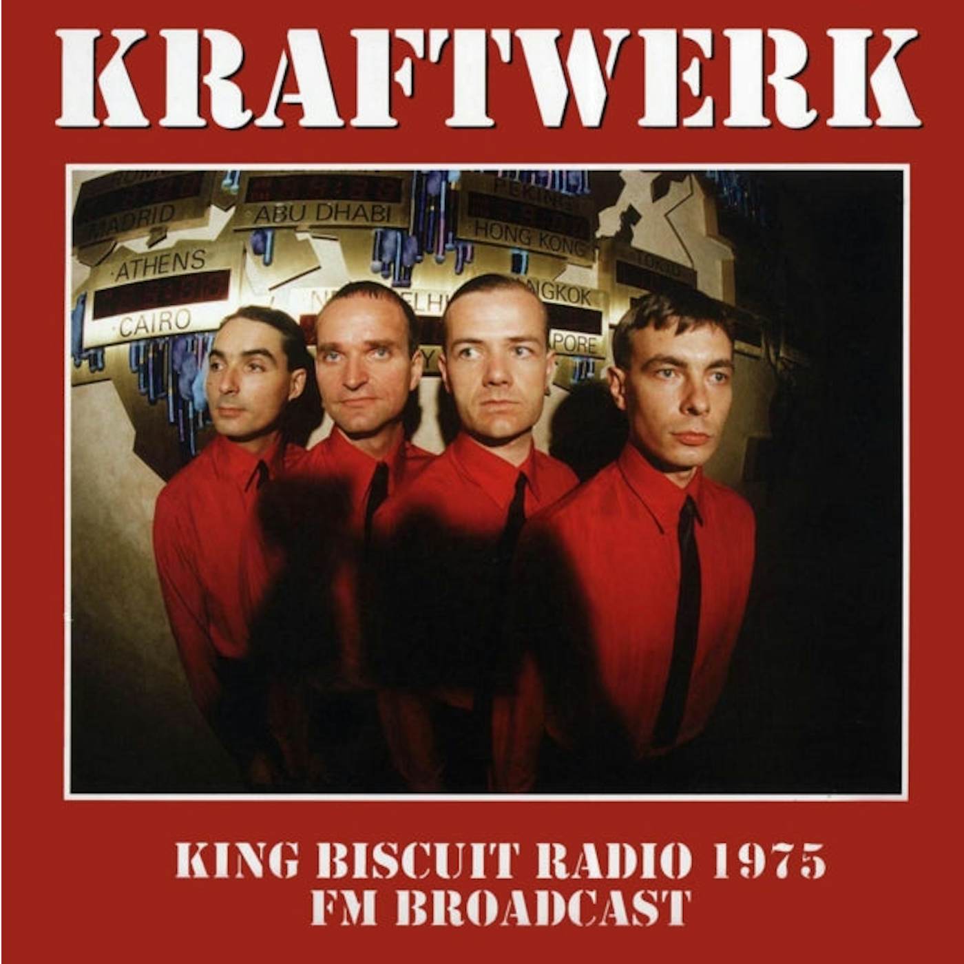 Kraftwerk LP Vinyl Record - King Biscuit Radio 19 75 Fm Broadcast