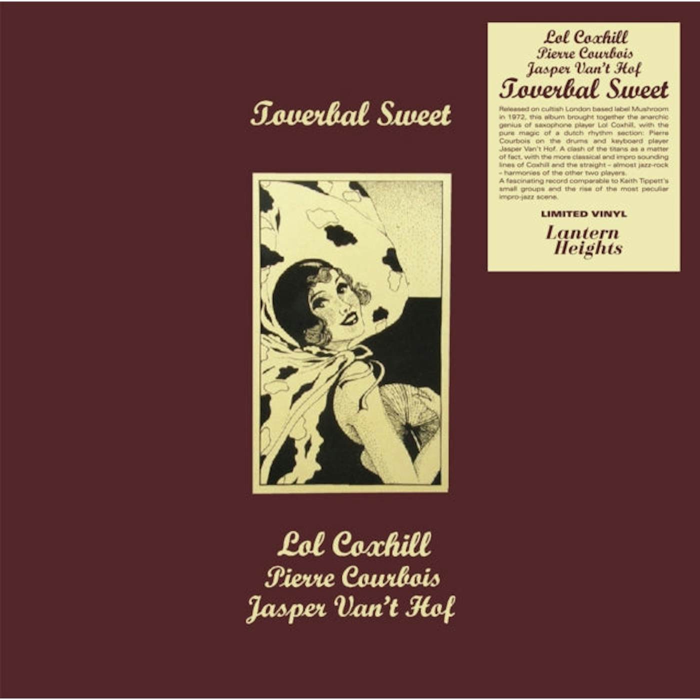 Lol Coxhill / Pierre Courbois / Jasper Van't Hof LP Vinyl Record - Toverbal Sweet