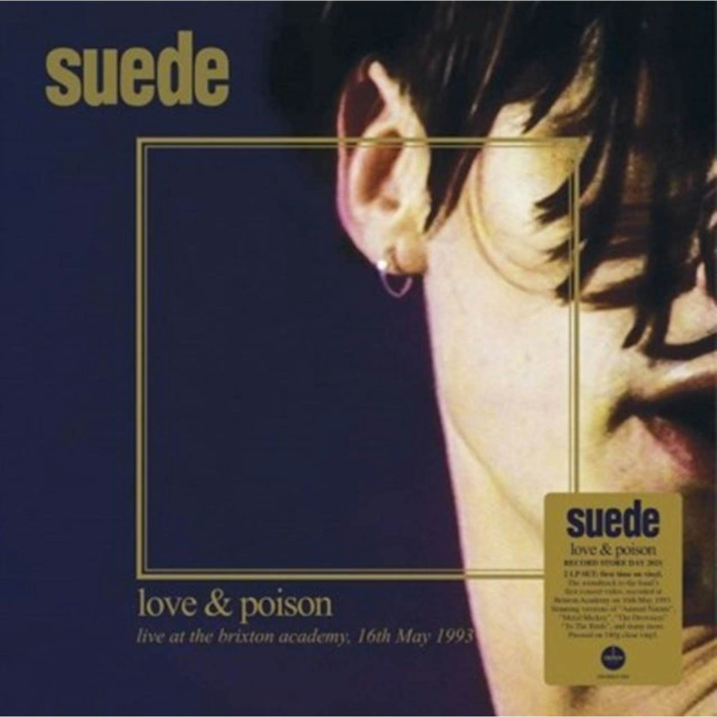 London Suede LP Vinyl Record - Love And Poison (Clear Vinyl)