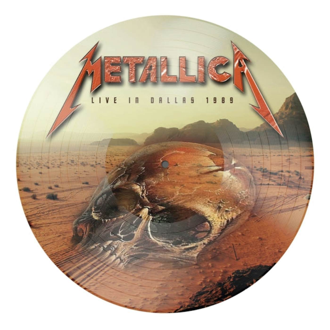 Metallica LP Vinyl Record - Reunion Arena: Dallas Texas 5th Feb 19 89 (Picture Disc)