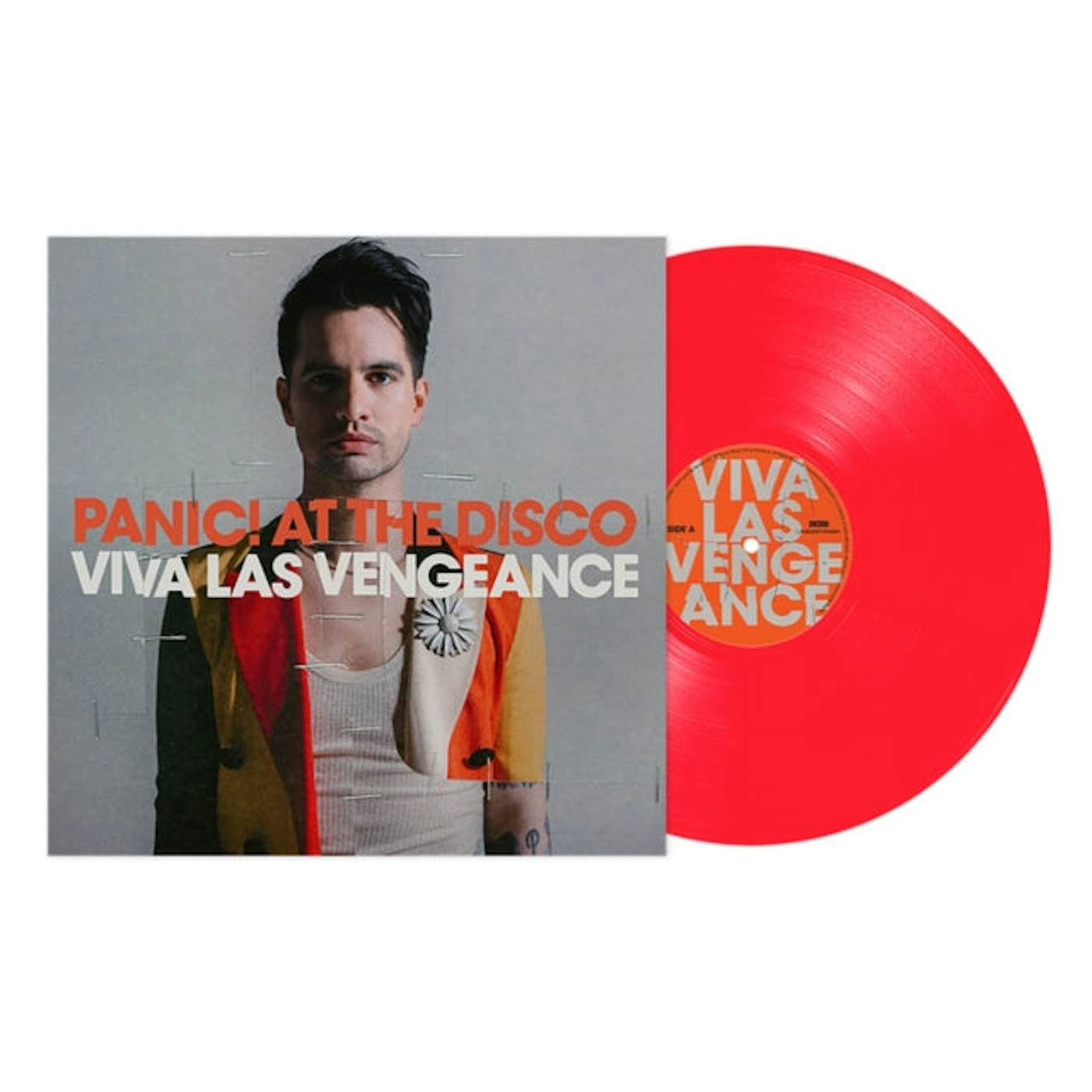 Panic! At The Disco LP Vinyl Record - Viva Las Vengeance (Neon Coral Vinyl)
