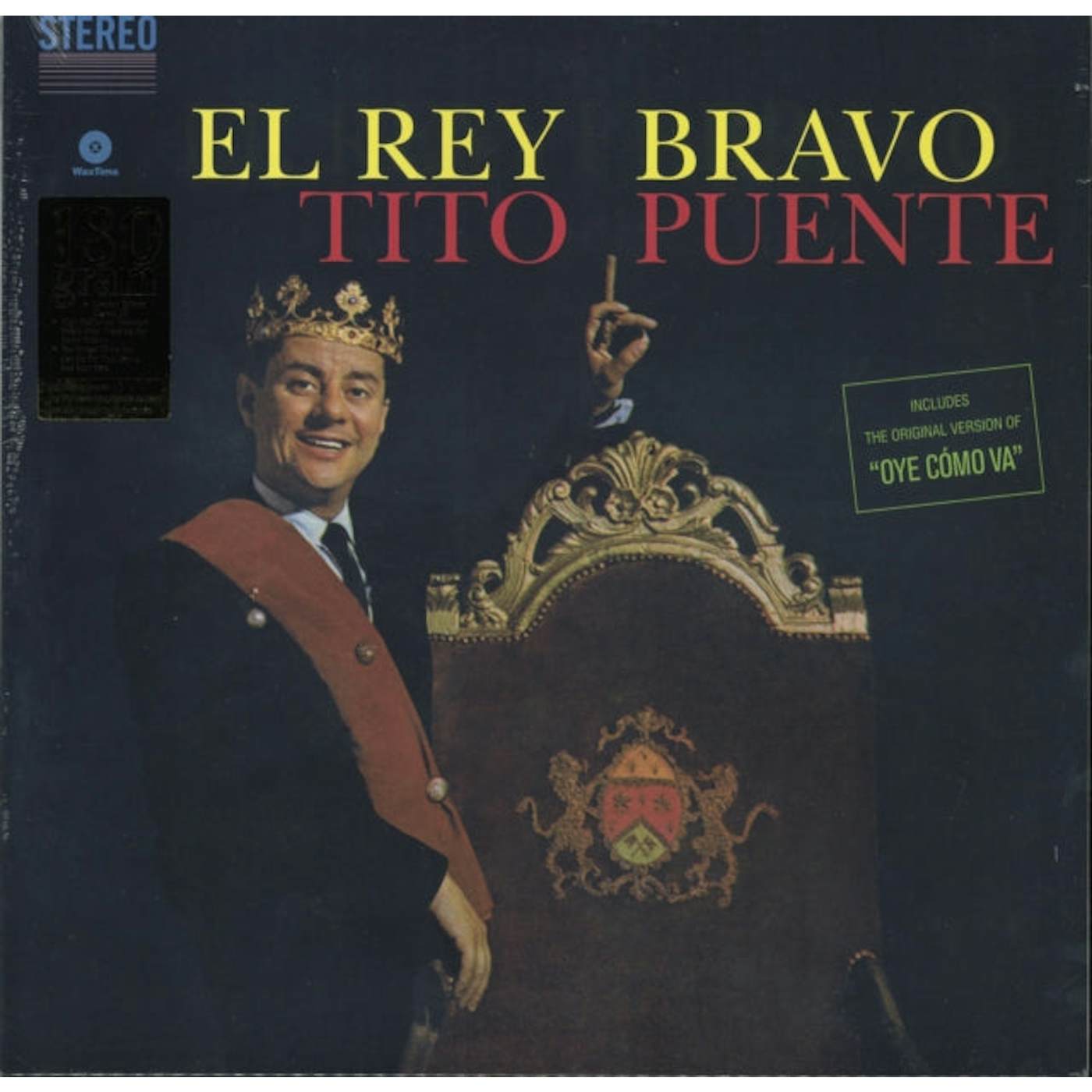 Tito Puente LP Vinyl Record - El Rey Bravo + 1 Bonus Track