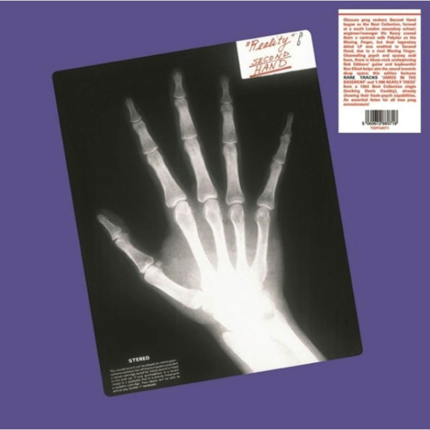 Second Hand LP - Reality (Vinyl)