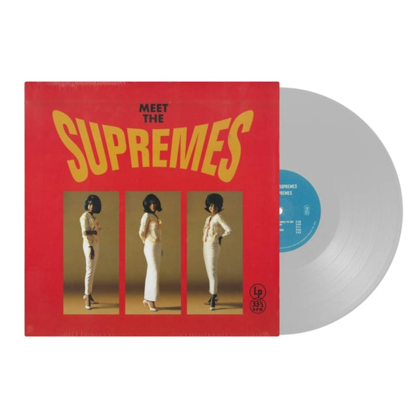 Supremes LP - Meet The Supremes (Clear Vinyl)