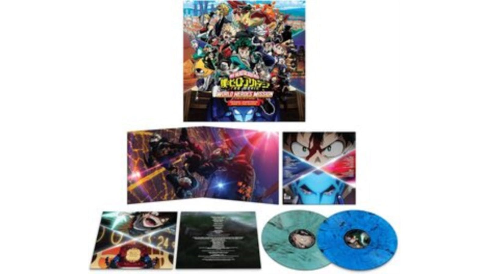 My Hero Academia: World Heroes' Mission - Original Soundtrack LP Vinyl
