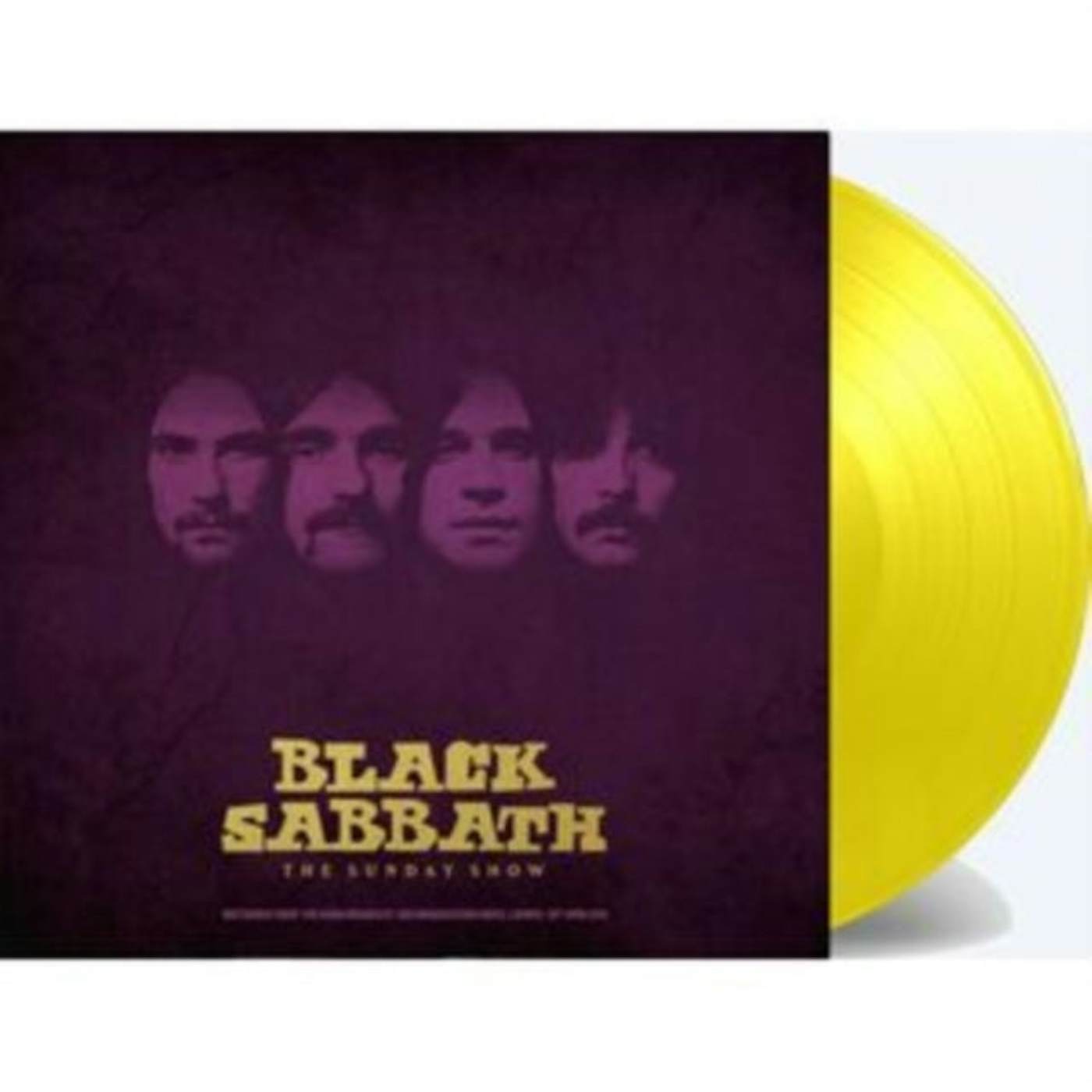 Black Sabbath LP - The Sunday Show - Bbc Broadcasting House. London (Special Edition) (Yellow Vinyl)