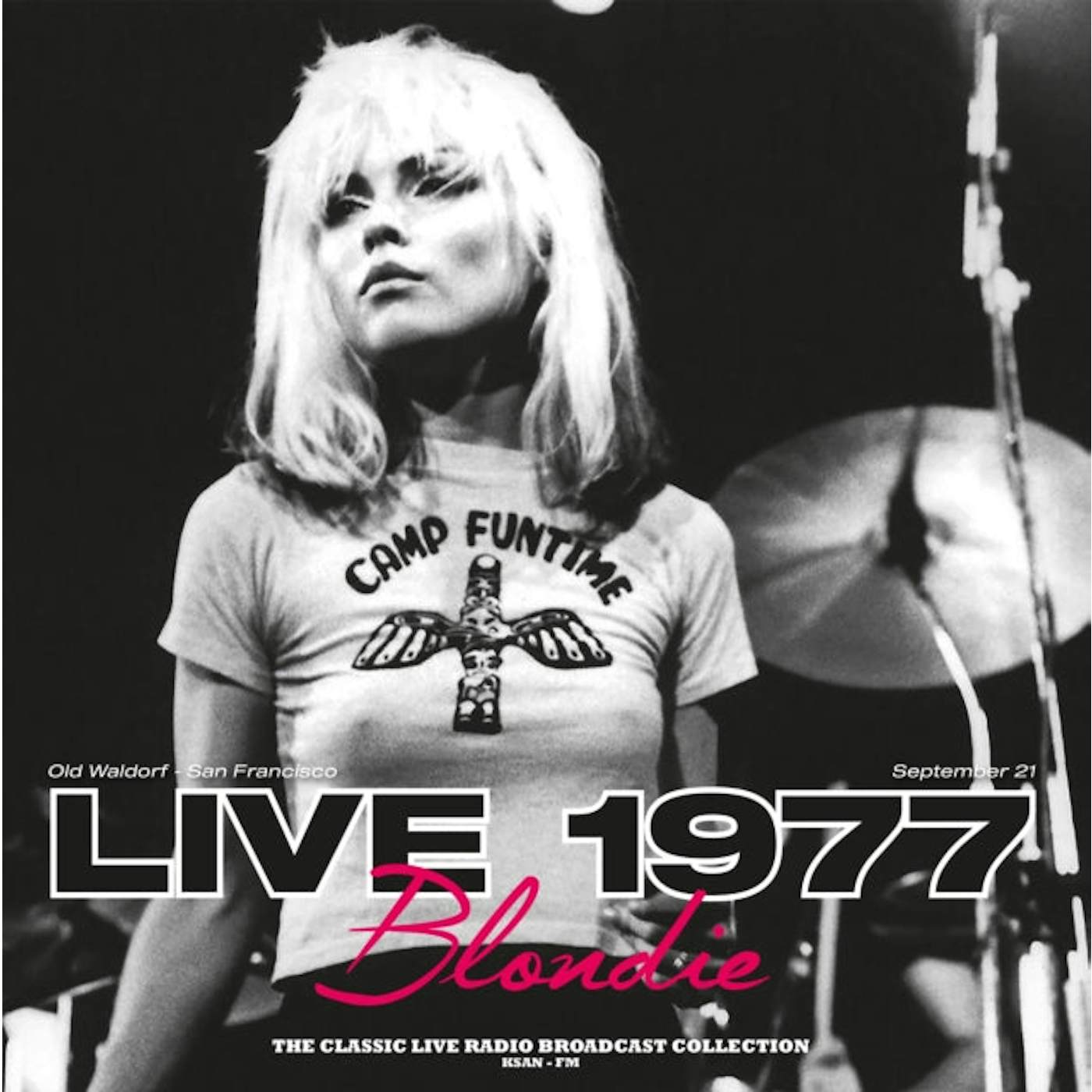 Blondie LP - Old Waldorf Live 1977 (Violet Vinyl)