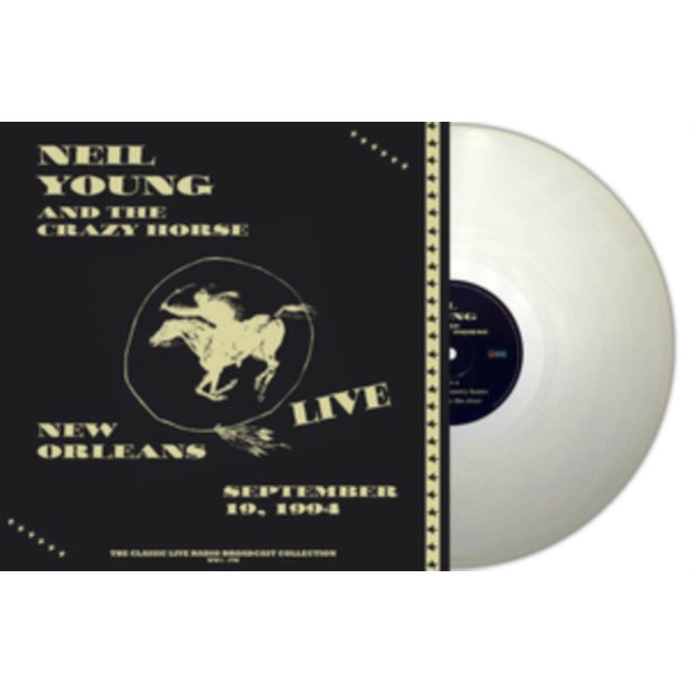 Neil Young & Crazy Horse LP - Live In New Orleans 1994 (Natural Clear Vinyl)