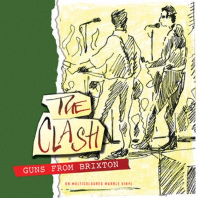 The Clash LP - Guns From Brixton (Multicoloured Marble Vinyl)