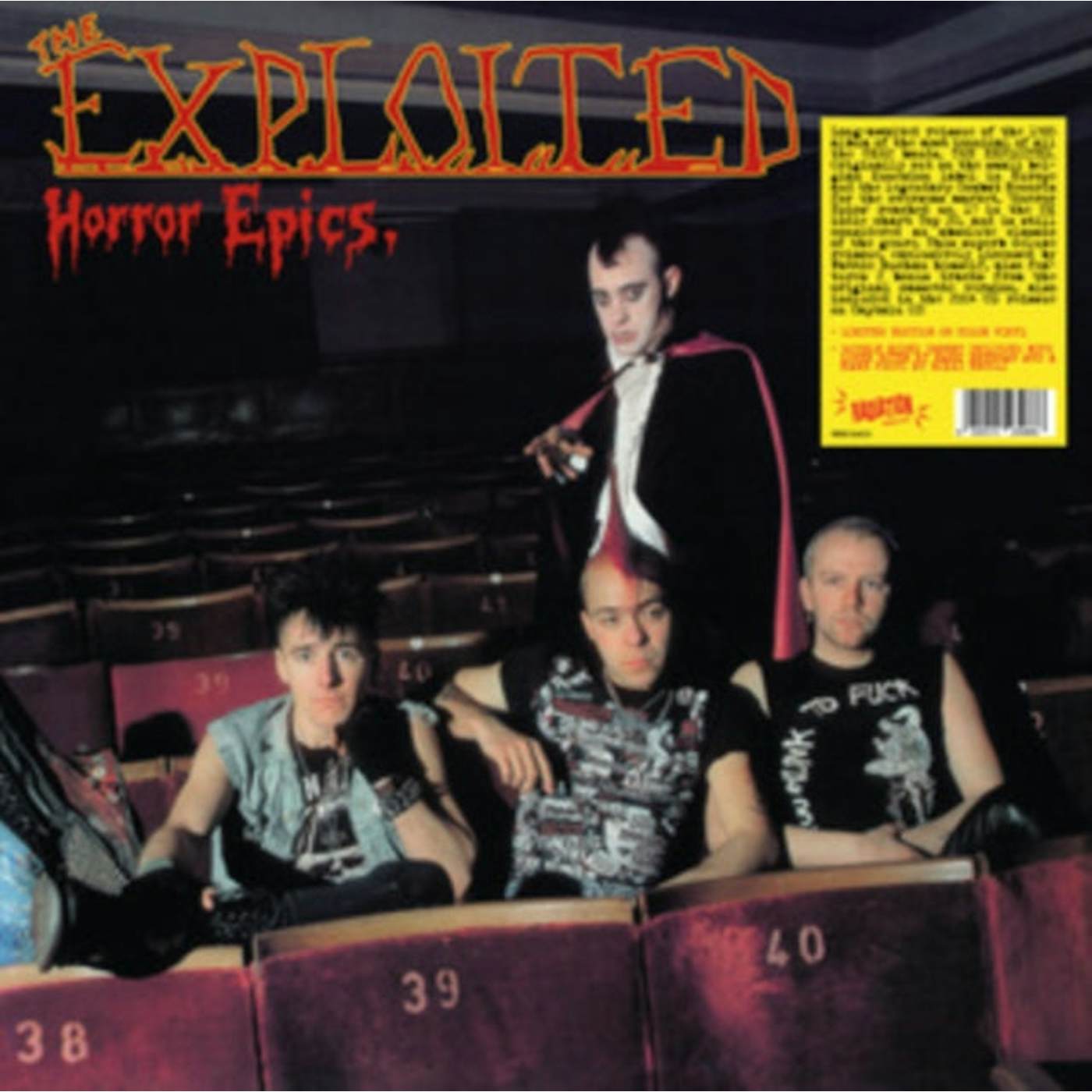 The Exploited LP - Horror Epics (Red Vinyl)