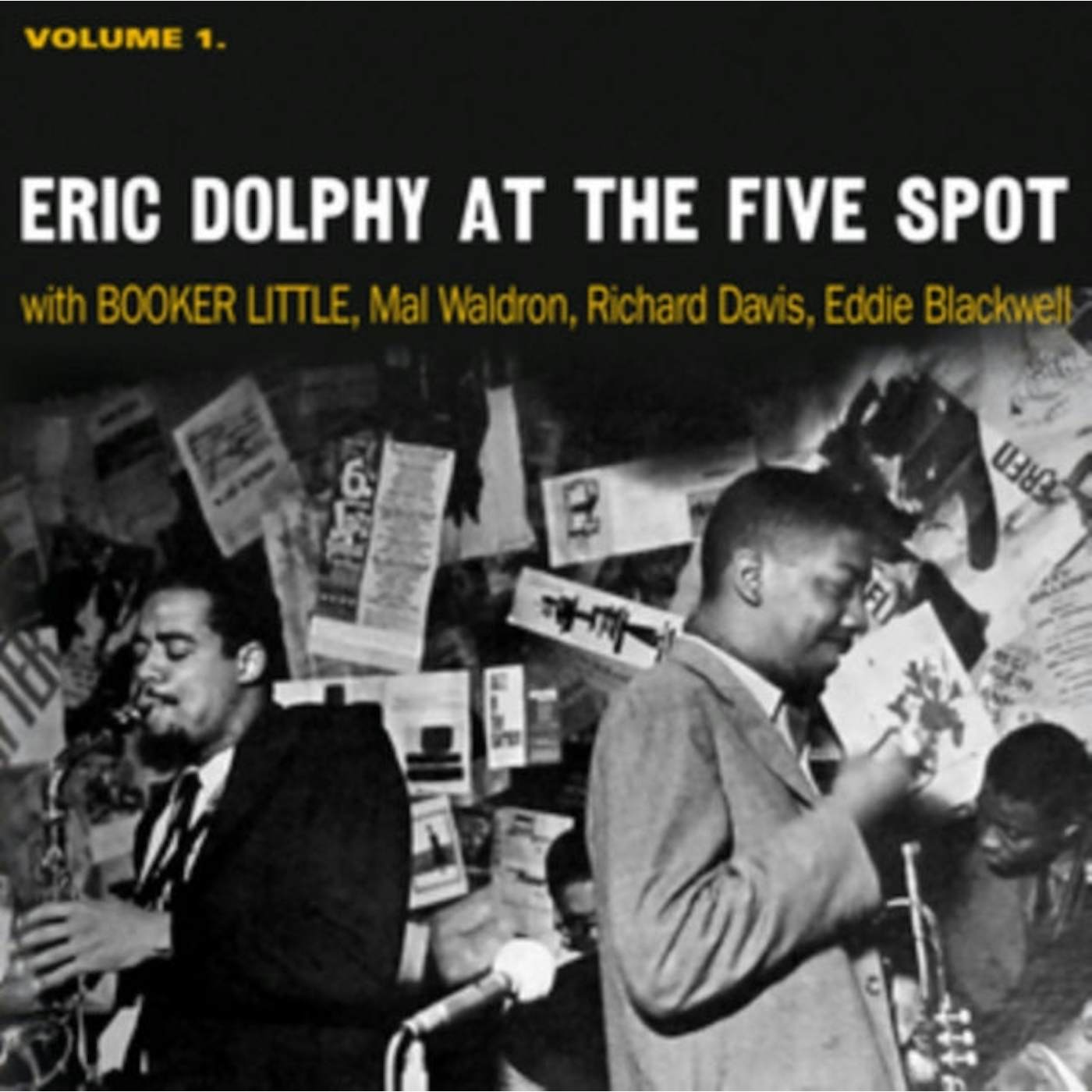 Eric Dolphy LP - At The Five Spot. Volume 1 (Clear Vinyl)