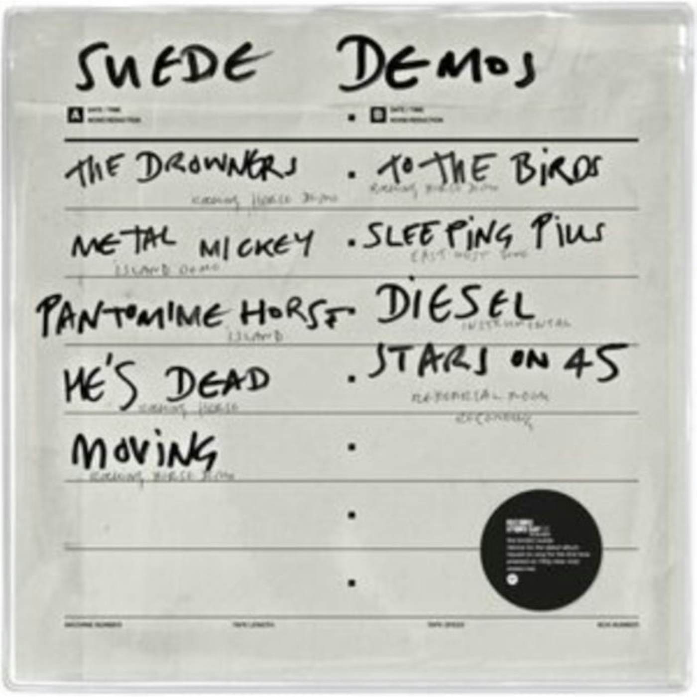 Suede LP - The Suede Demos (Clear Vinyl) (Rsd 2023)