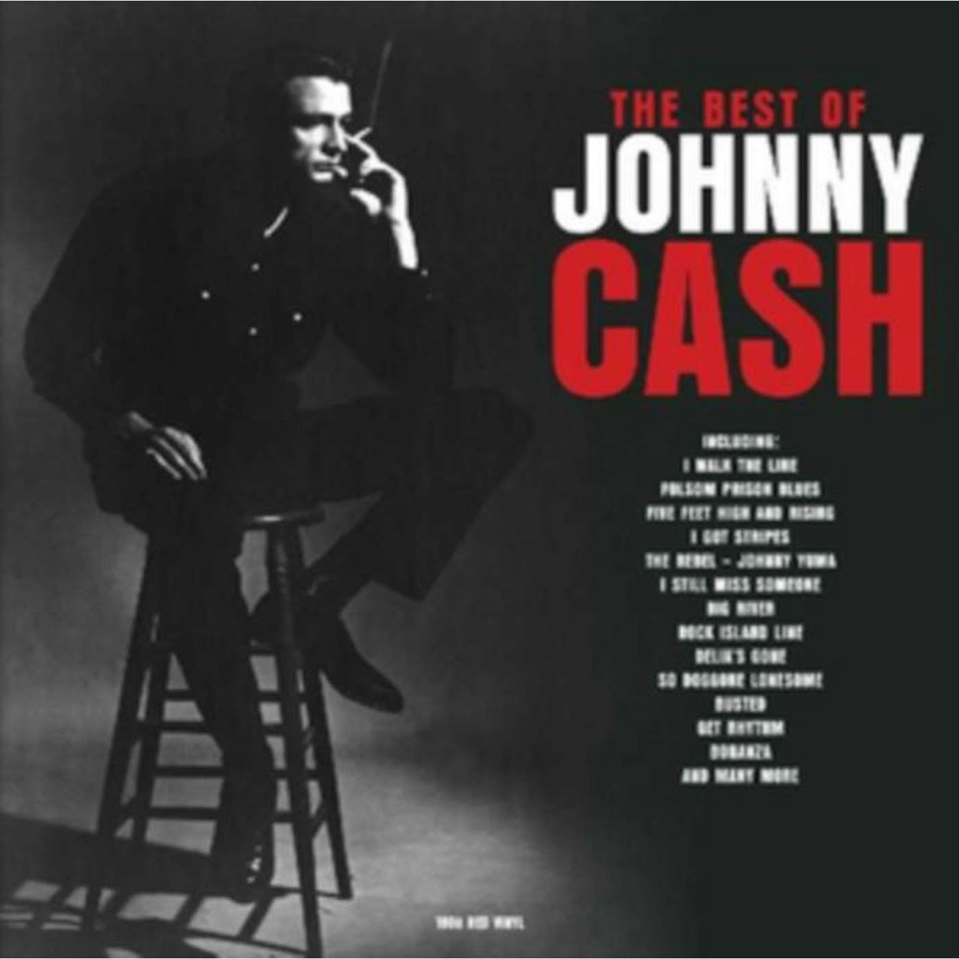Johnny Cash LP - Best Of (Red Vinyl)
