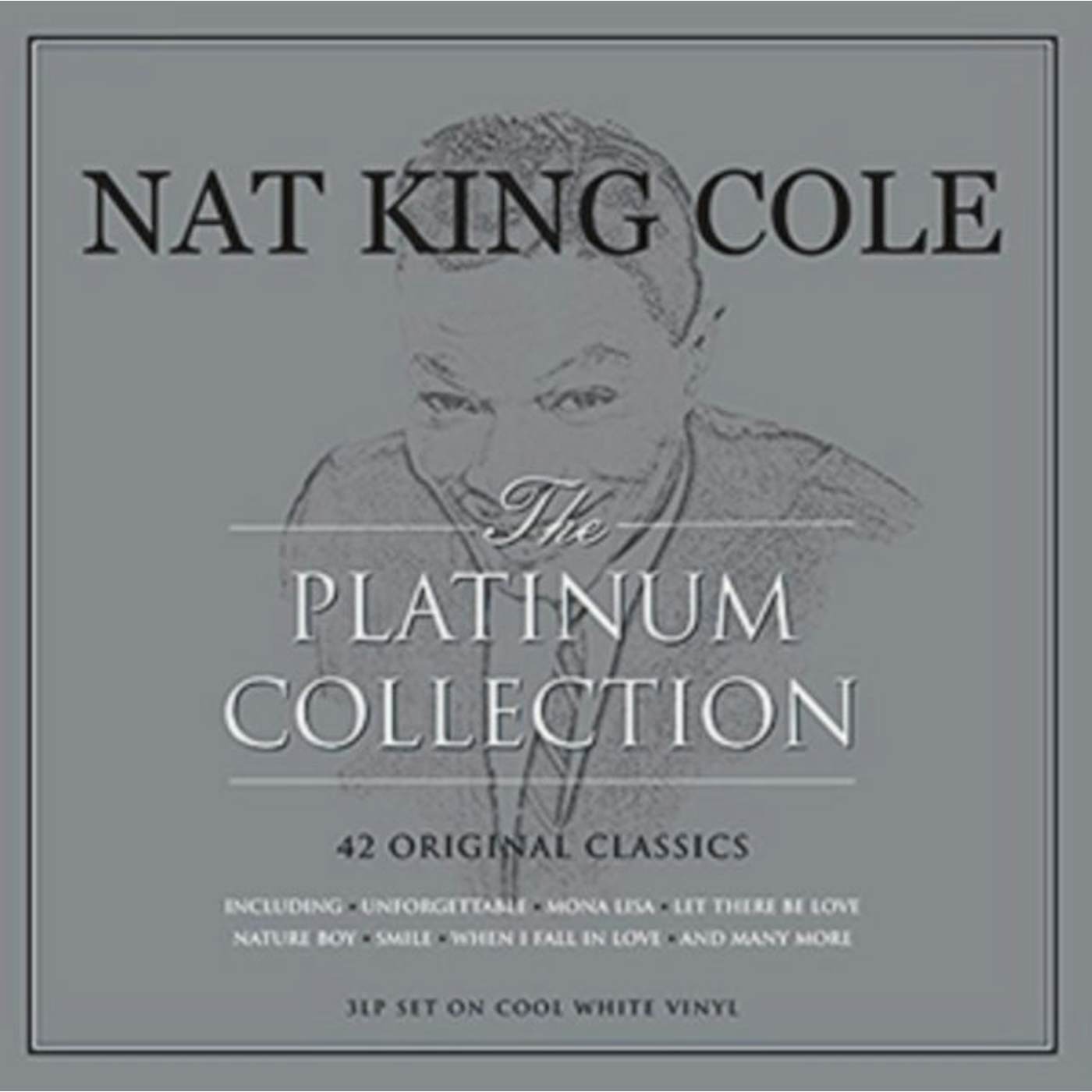 Nat King Cole LP - Platinum Collection (White Vinyl)
