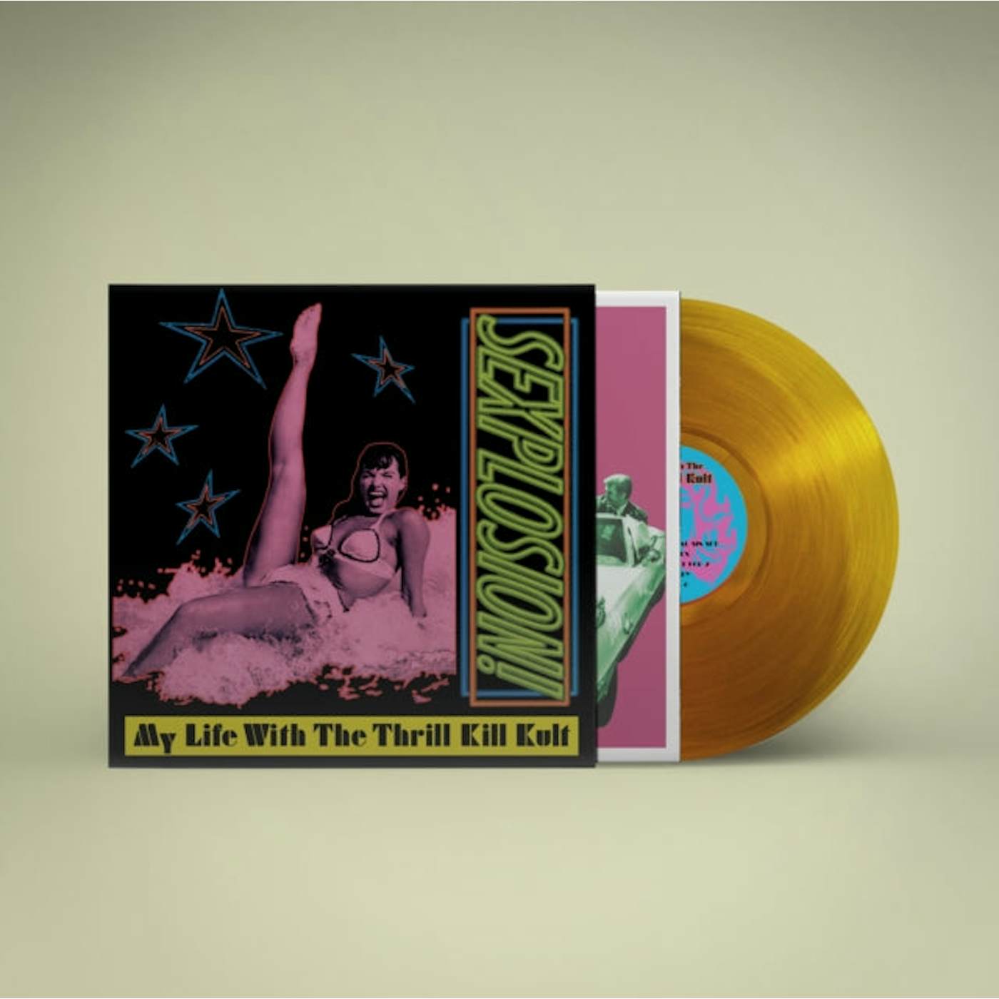 My Life With The Thrill Kill Kult LP - Sexplosion! (Orange Vinyl)
