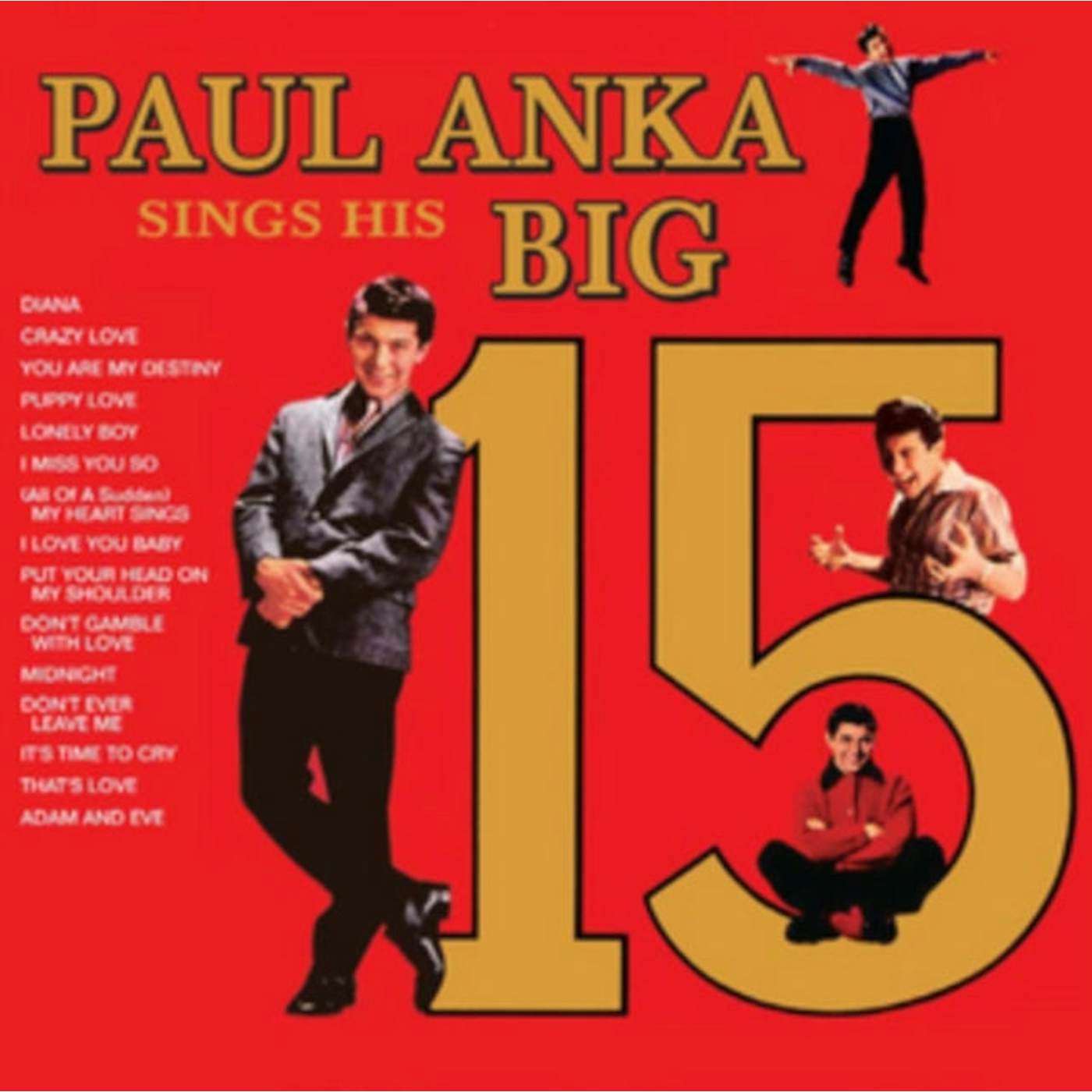 Paul Anka CD - Paul Anka Sings His Big 15