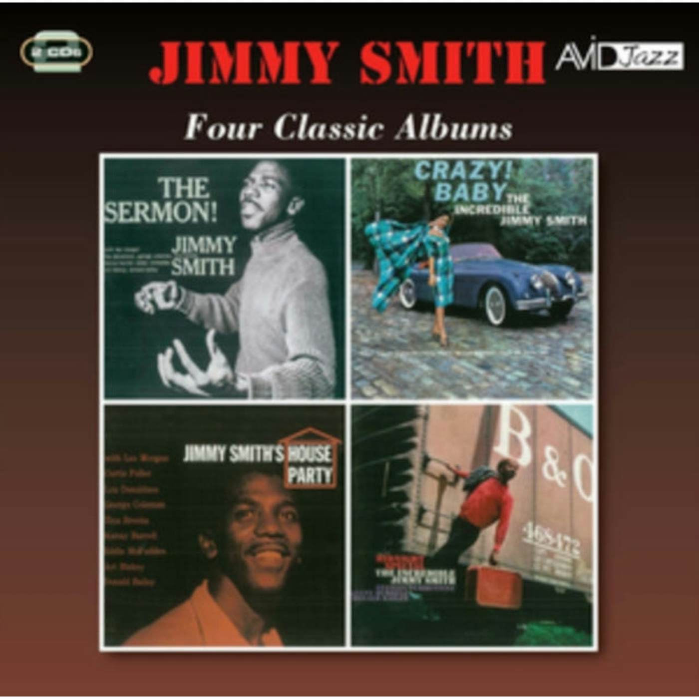 Jimmy Smith CD - Four Classic Albums