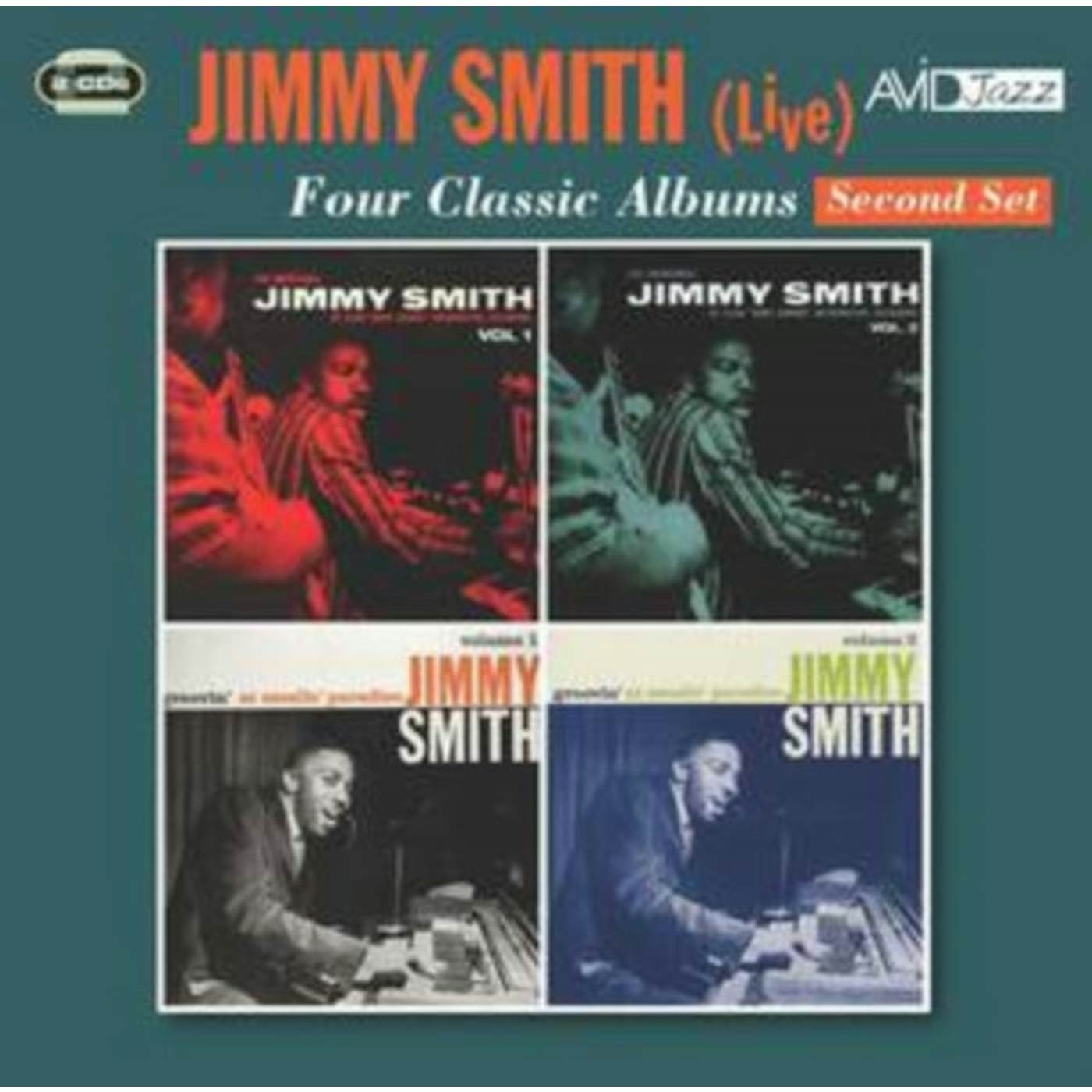 Jimmy Smith CD - Four Classic Albums (Live)