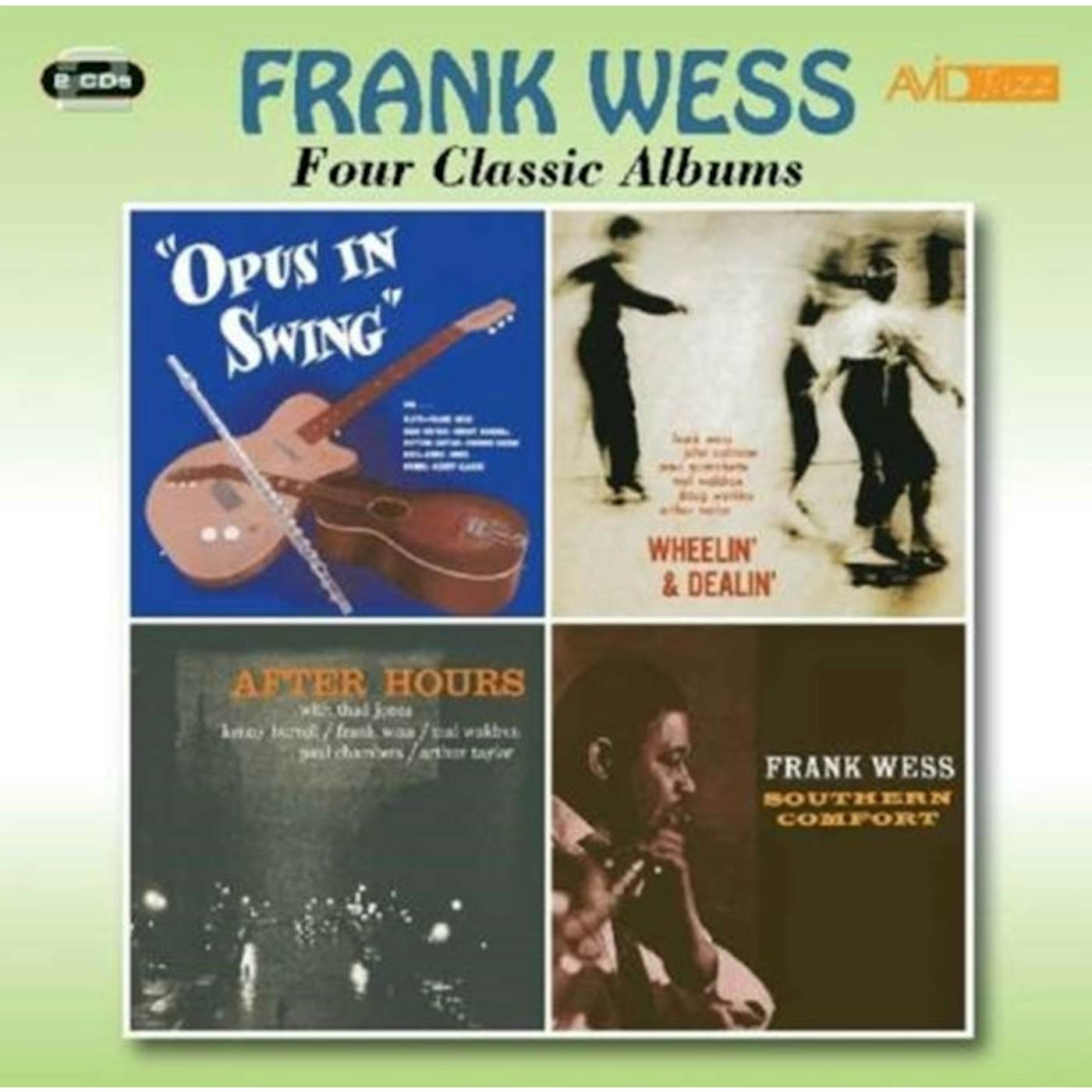 Frank Wess CD - Four Classic Albums (Opus In Swing / Wheelin' & Dealin' / After Hours / Southern Comfort)