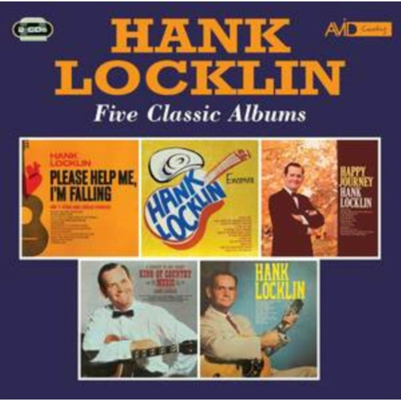 Hank Locklin CD - Five Classic Albums