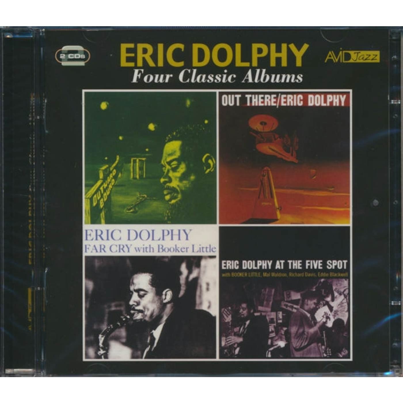 Eric Dolphy CD - Four Classic Albums (Outward Bound / Out There / Far Cry / Eric Dolphy At The Five Spot)