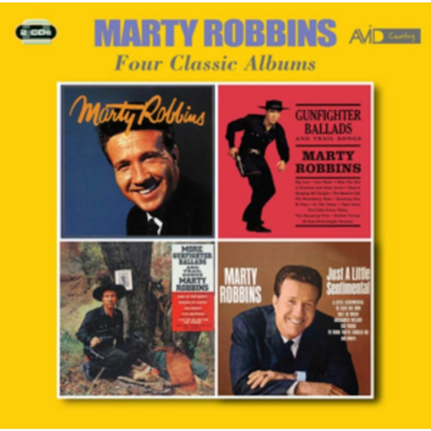 Marty Robbins CD - Four Classic Albums