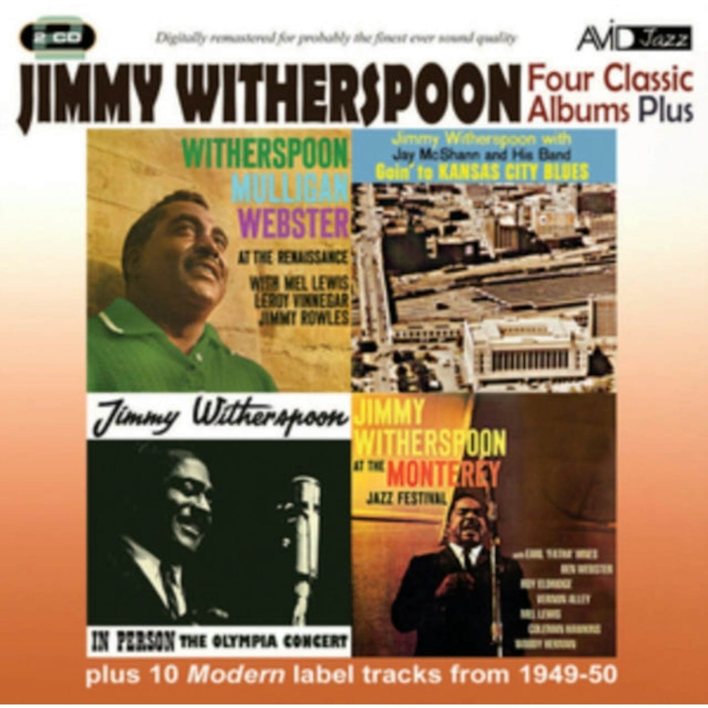 Jimmy Witherspoon CD - Four Classic Albums Plus