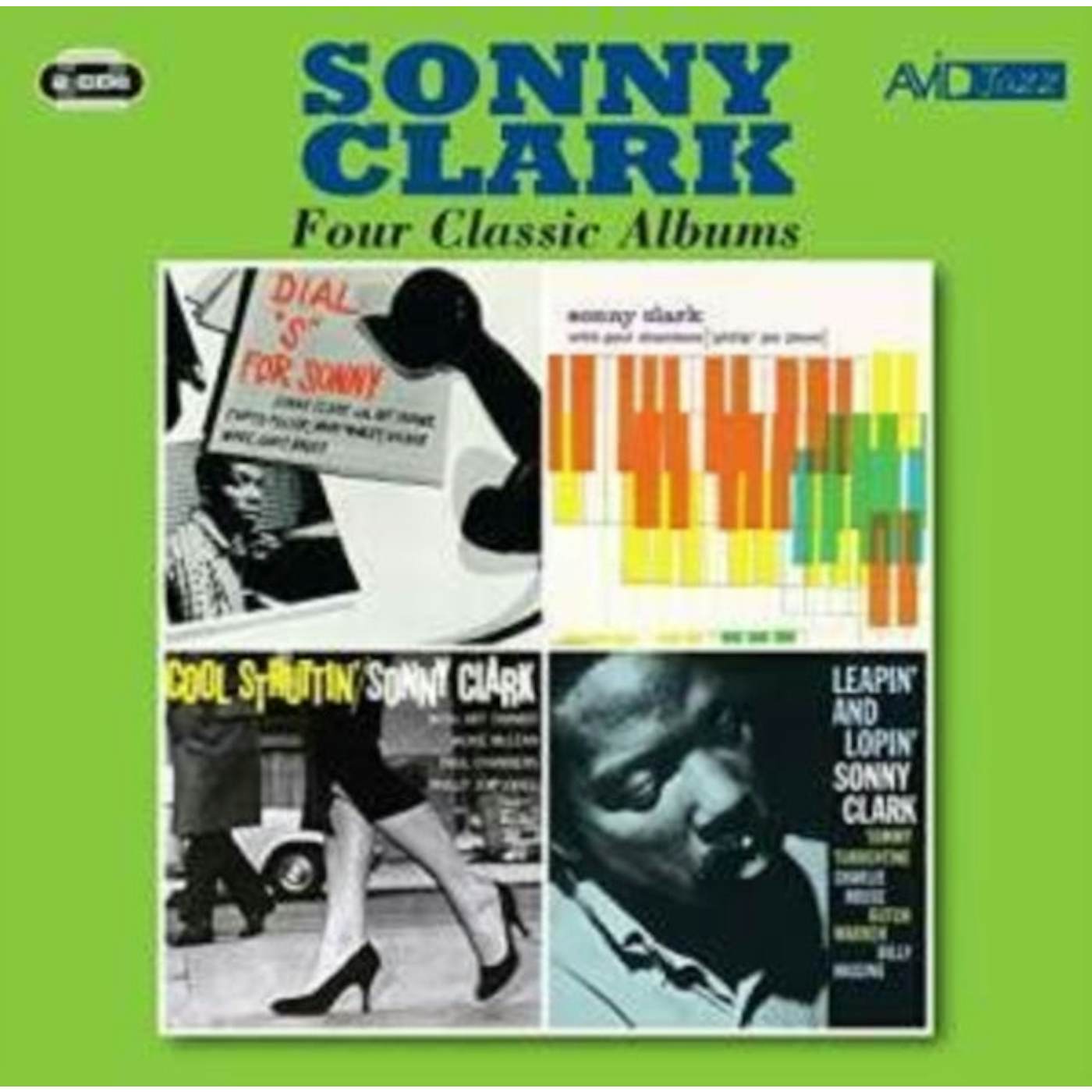 Sonny Clark CD - Four Classic Albums (Dial 'S' For Sonny / Sonny Clark Trio / Cool Struttin' / Leapin' And Lopin')