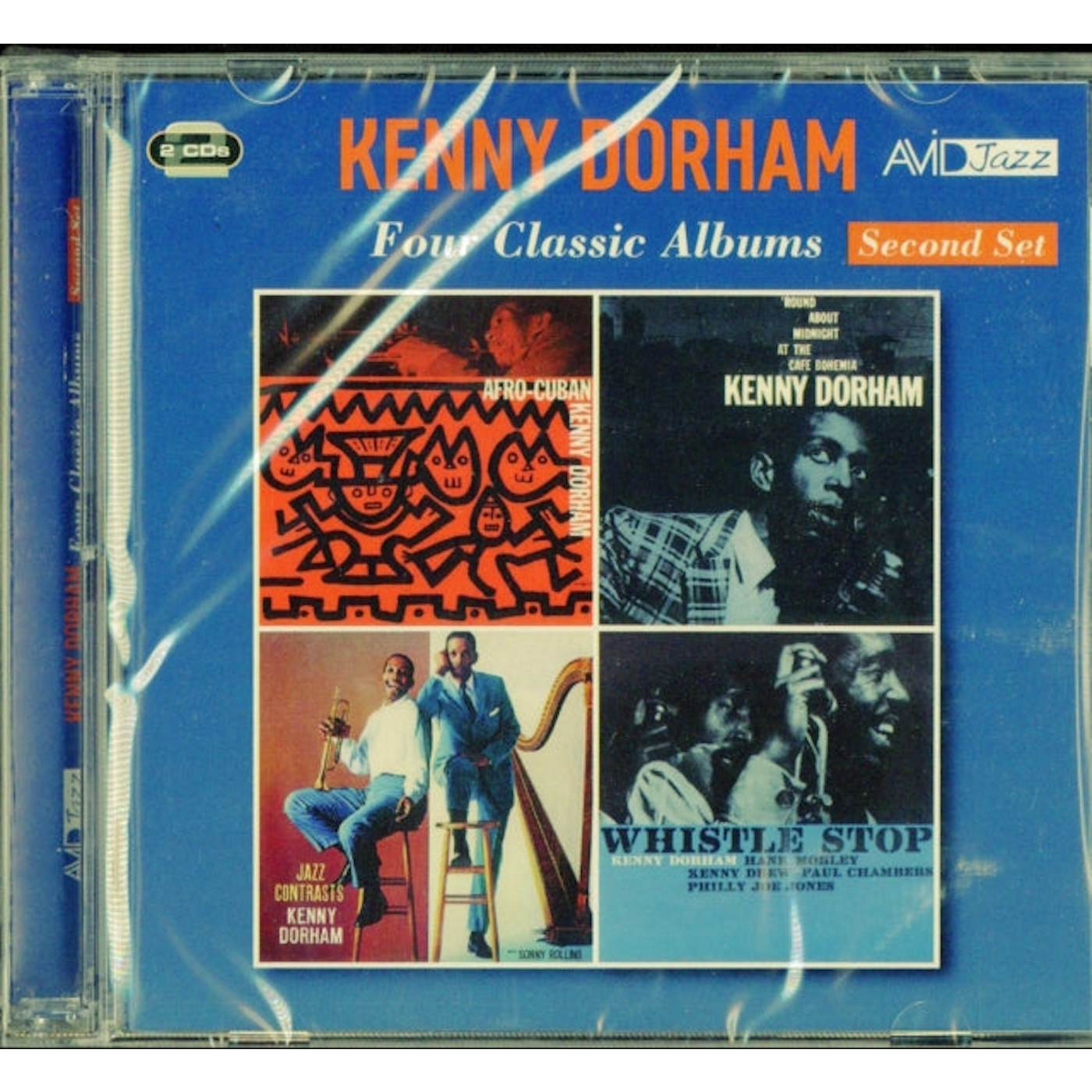 Kenny Dorham CD - Four Classic Albums (Afro-Cuban / 'Round About Midnight At The Cafe Bohemia / Jazz Contrasts / Whistle Stop)