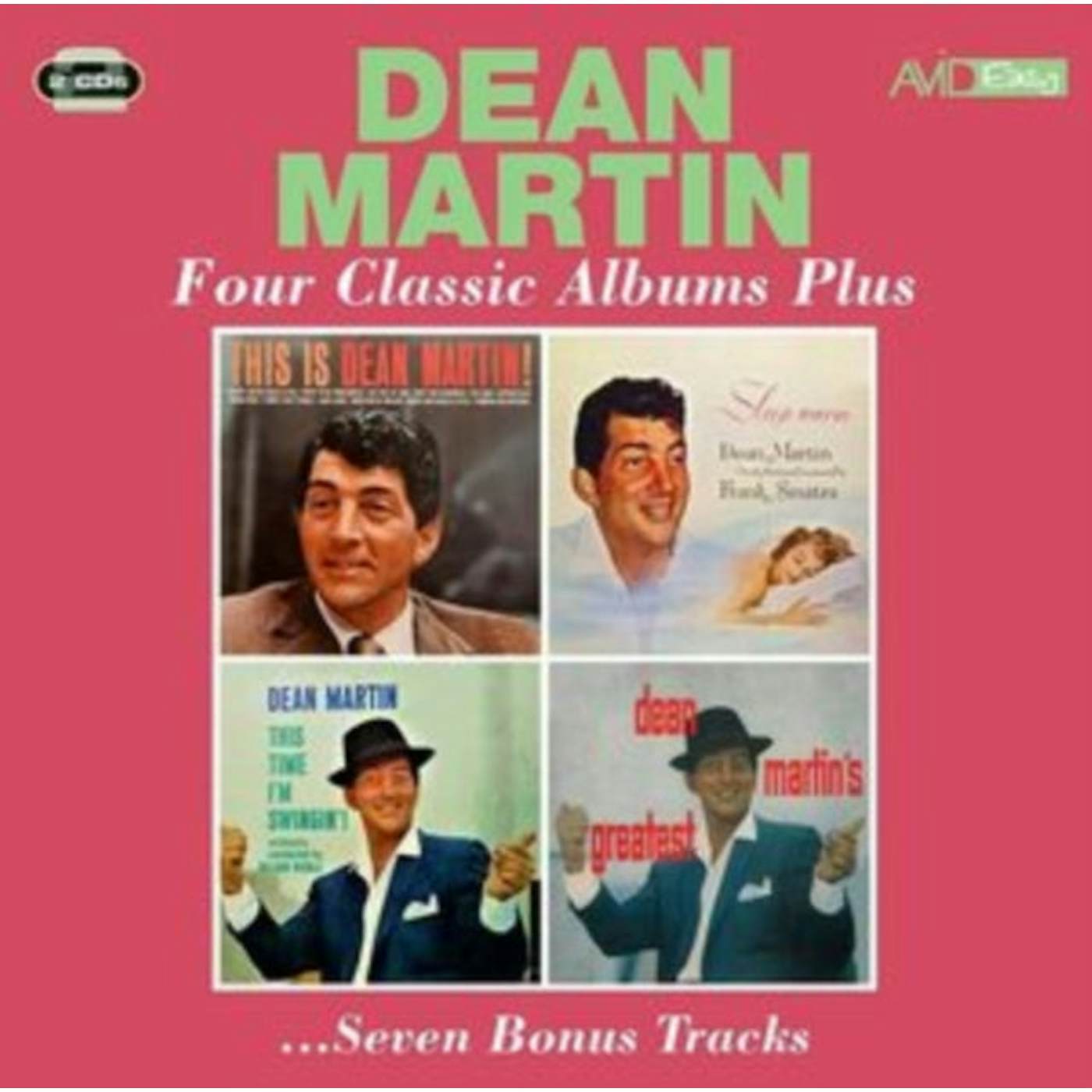 Dean Martin CD - Four Classic Albums Plus (This Is Dean Martin / Sleep Warm / This Time I'm Swingin / Dean Martin's Greatest)