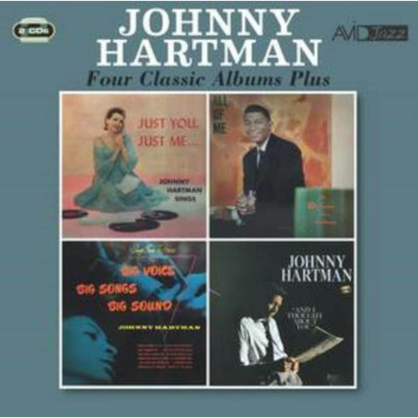 Johnny Hartman CD - Four Classic Albums Plus