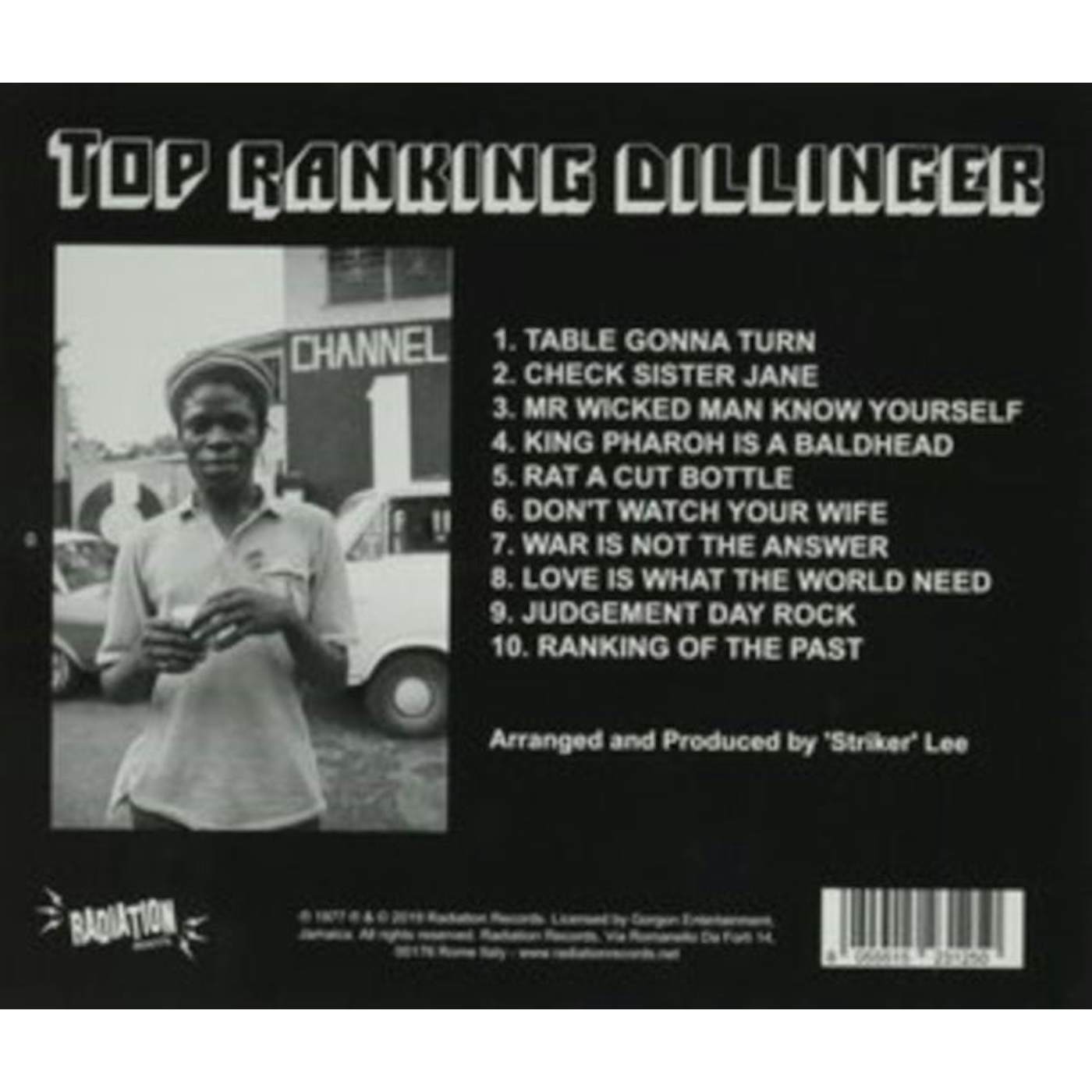 Dillinger CD - Top Ranking