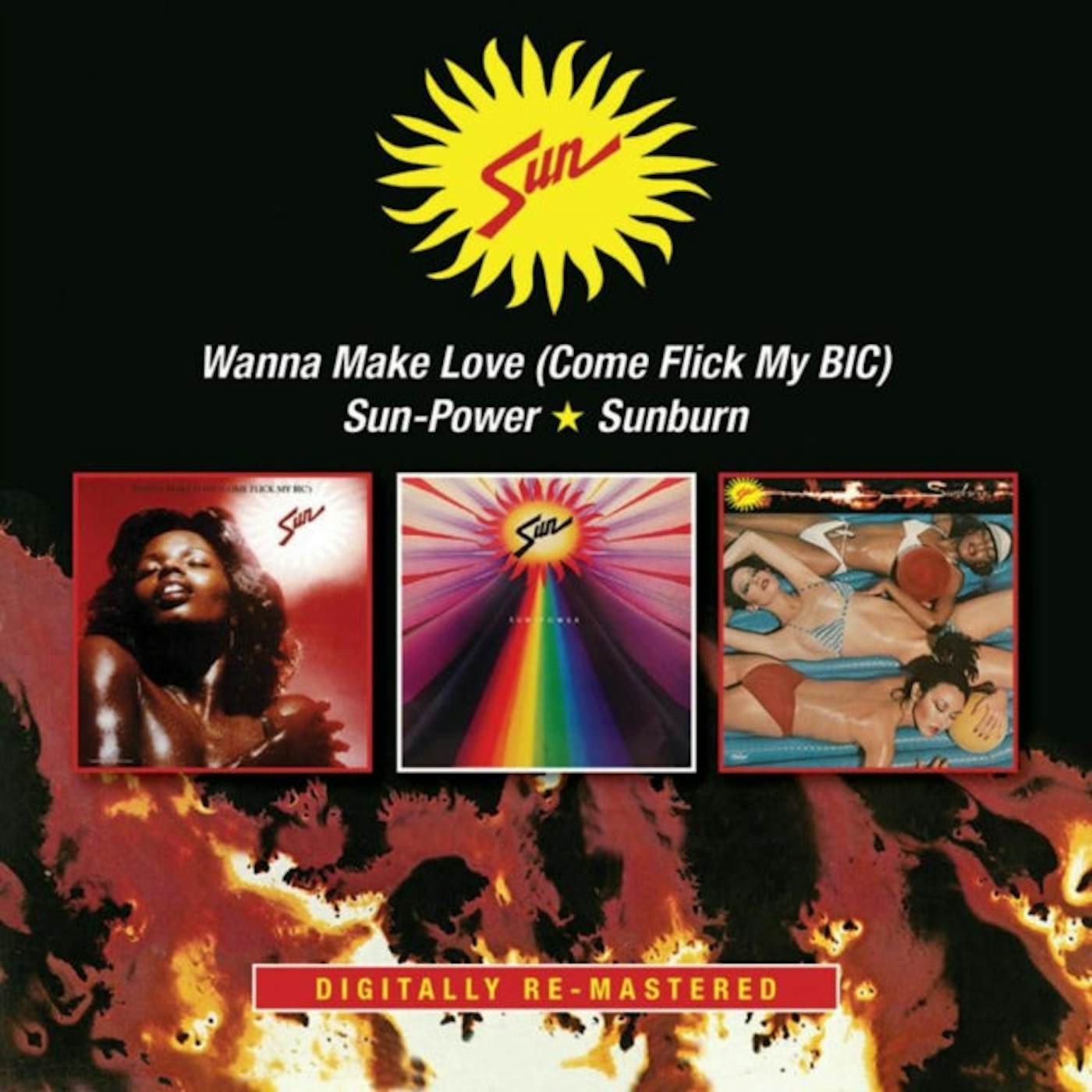 Sun CD - Wanna Make Love / Sun-Power / Sunburn